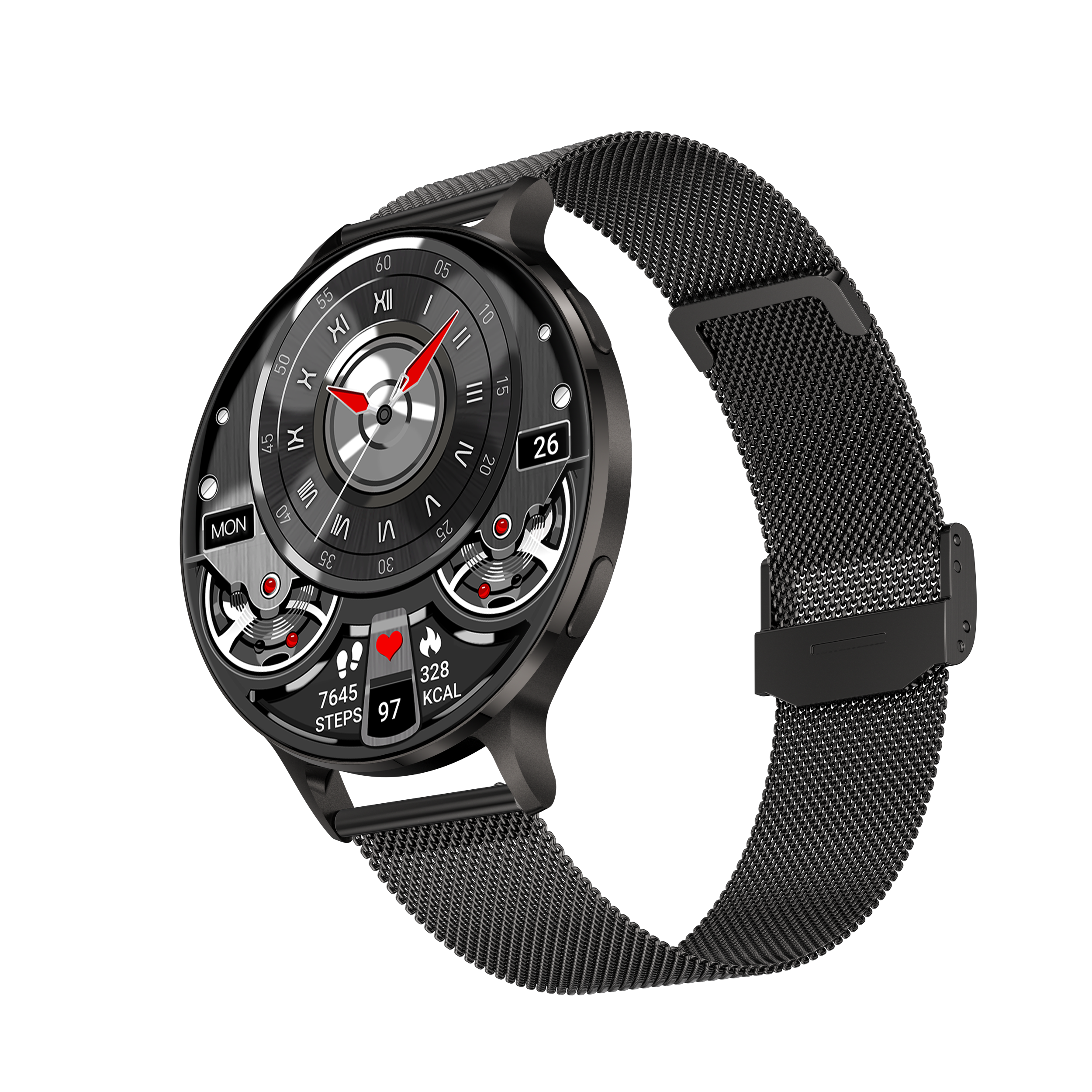 Philippe Palmer Smart Watch LP78 AMOLED Ultra Thin Black - 3