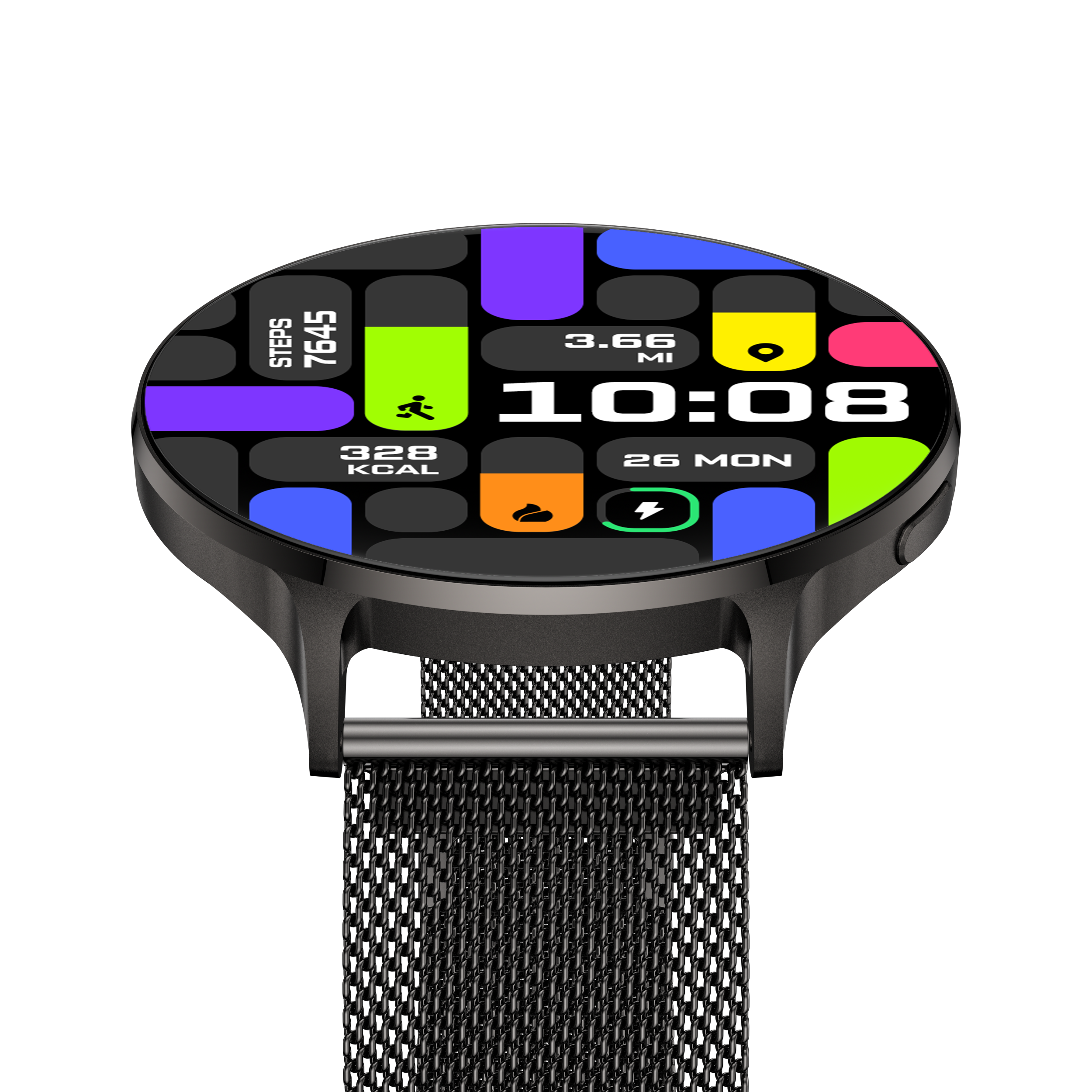 Philippe Palmer Smart Watch LP78 AMOLED Ultra Thin Black - 18