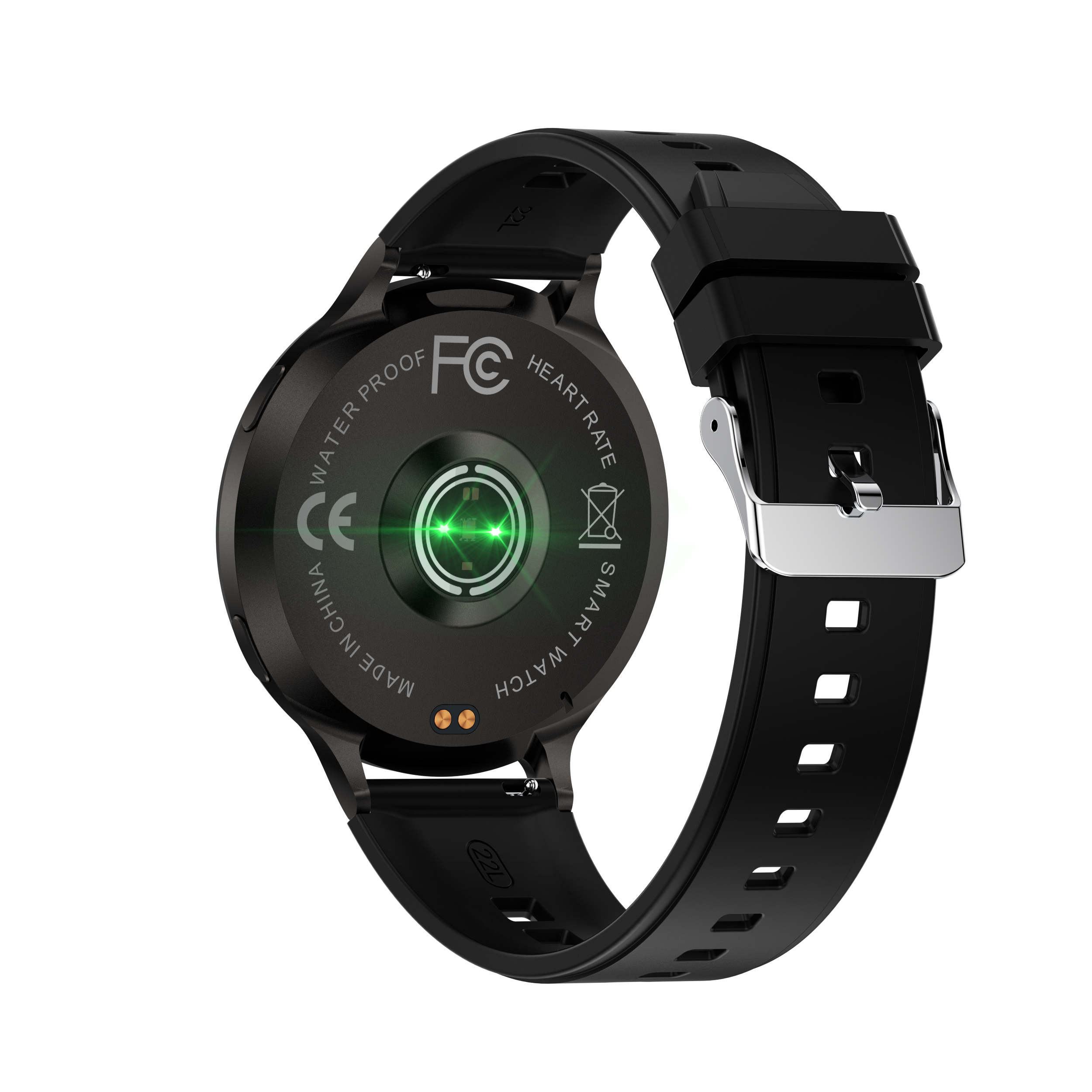Philippe Palmer Smart Watch LP78 AMOLED Ultra Thin Black - 22