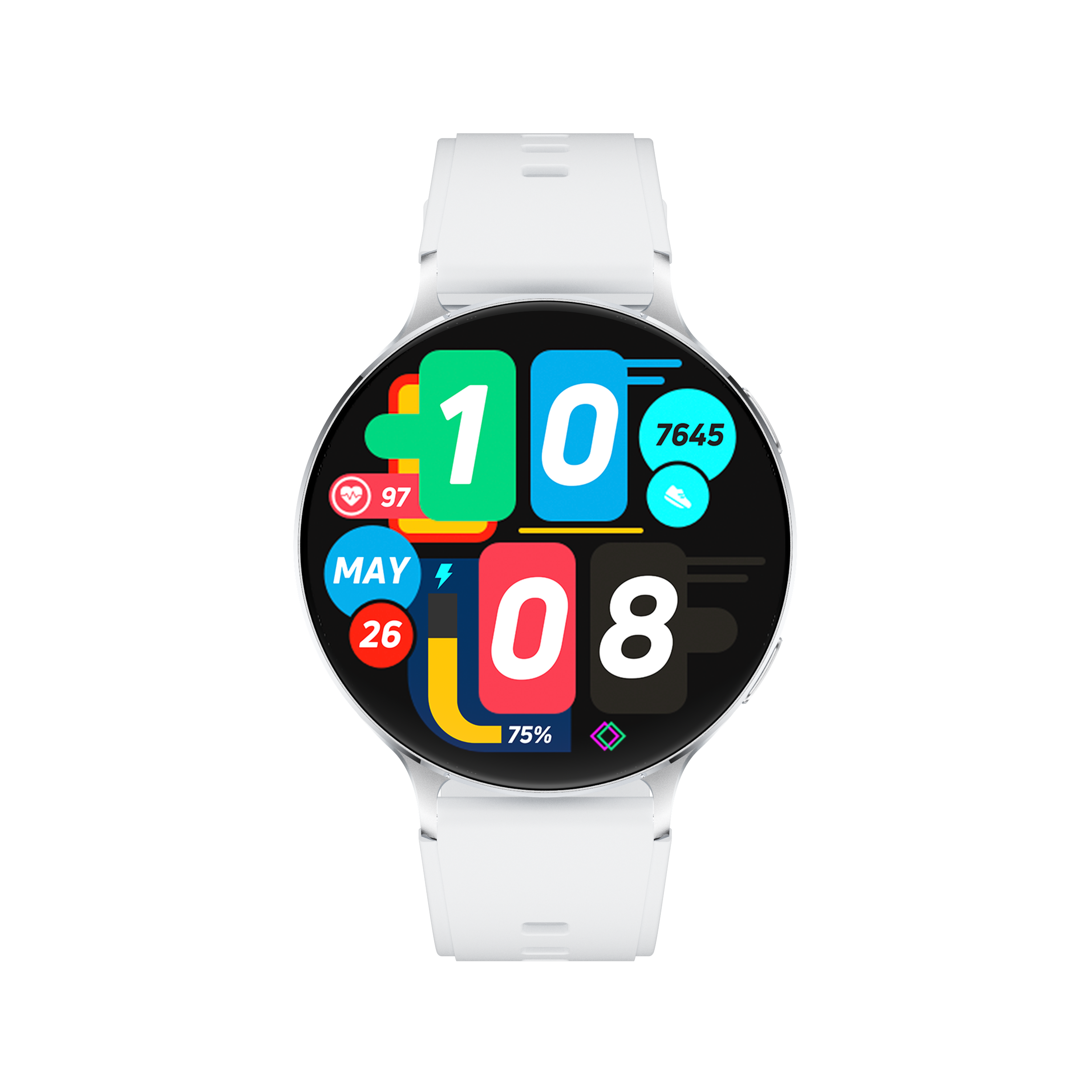 Philippe Palmer Smart Watch LP78 AMOLED Ultra Thin Silver - 21