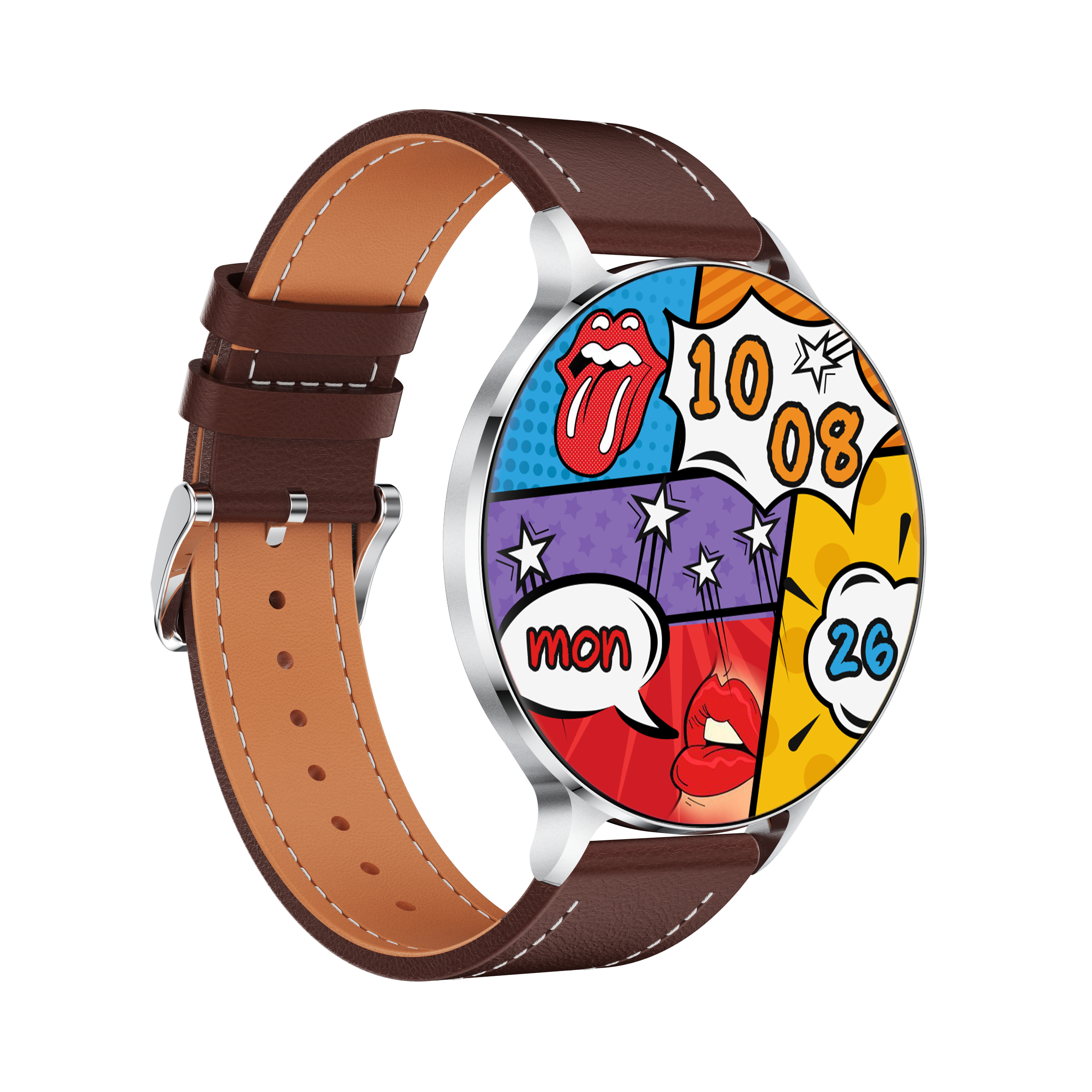 Philippe Palmer Smart Watch LP78 AMOLED Ultra Thin Silver - 10