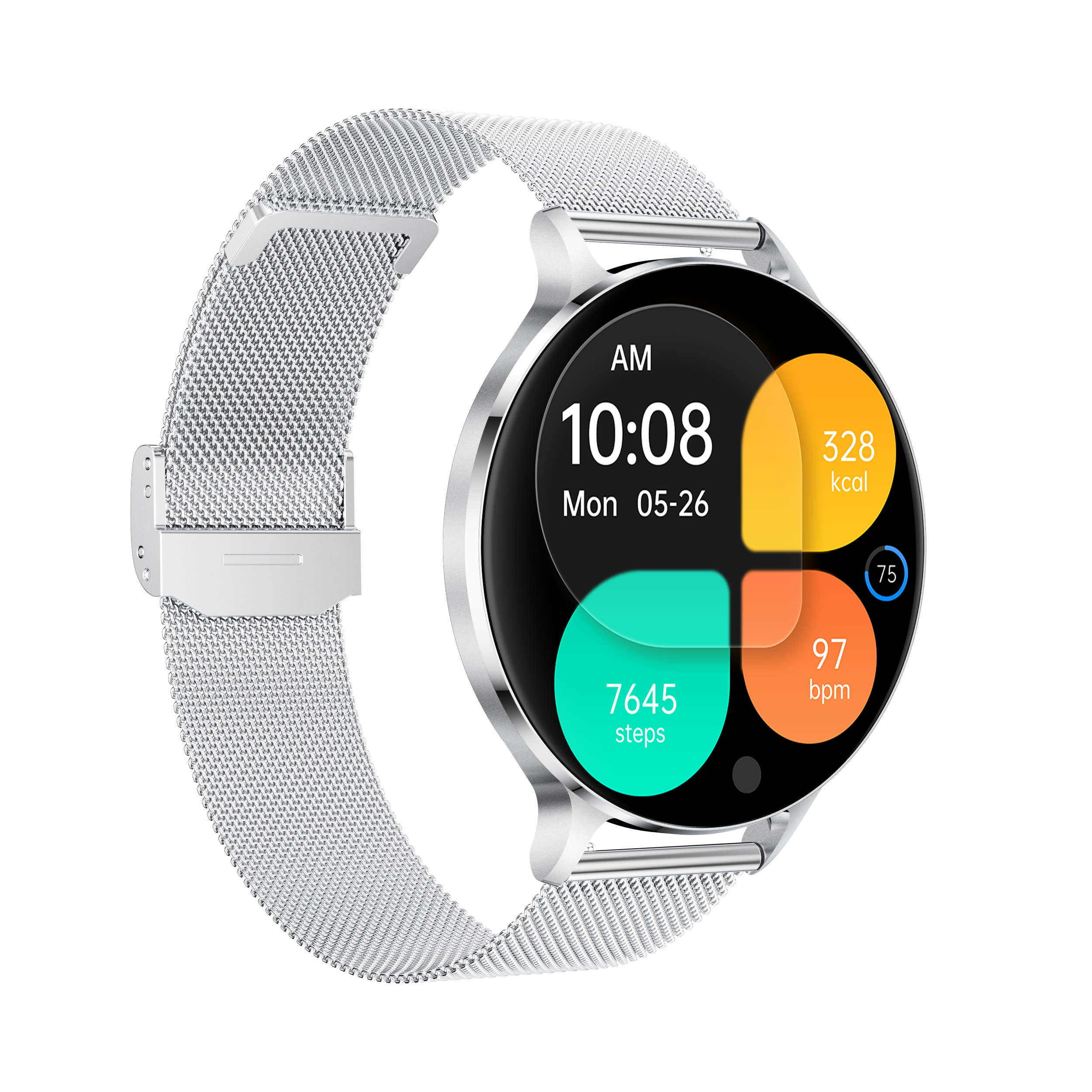 Philippe Palmer Smart Watch LP78 AMOLED Ultra Thin Silver - 11