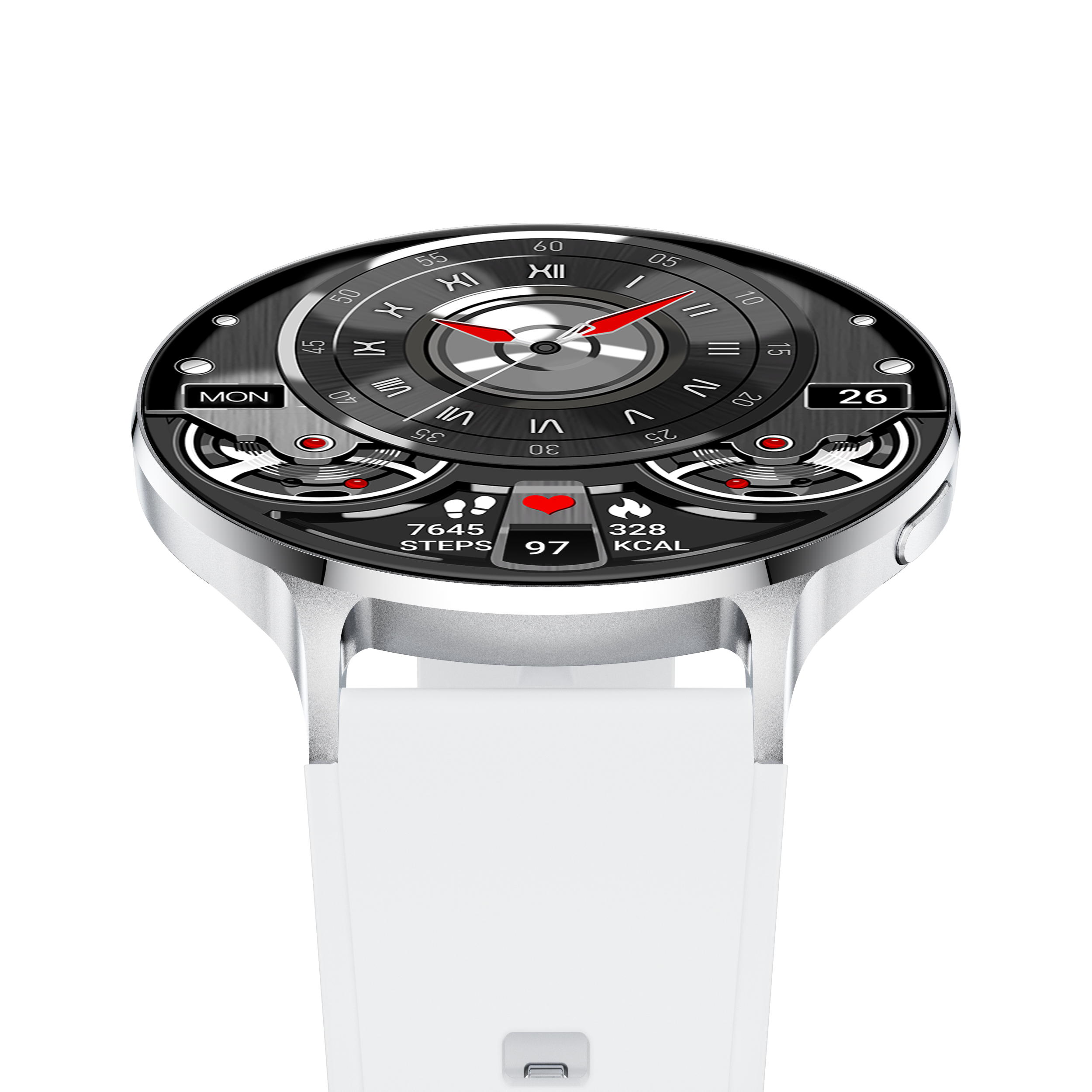 Philippe Palmer Smart Watch LP78 AMOLED Ultra Thin Silver - 27