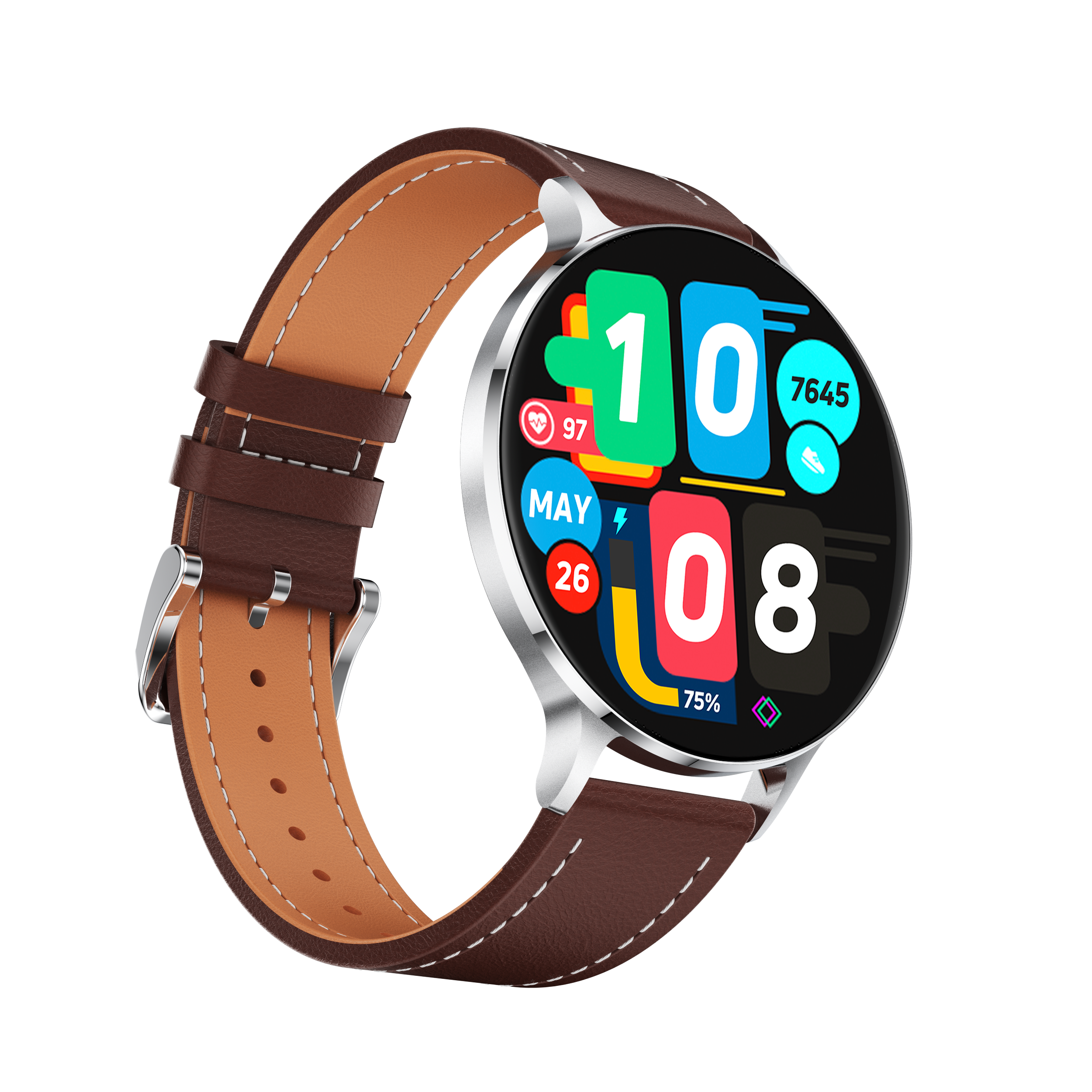 Philippe Palmer Smart Watch LP78 AMOLED Ultra Thin Silver - 13