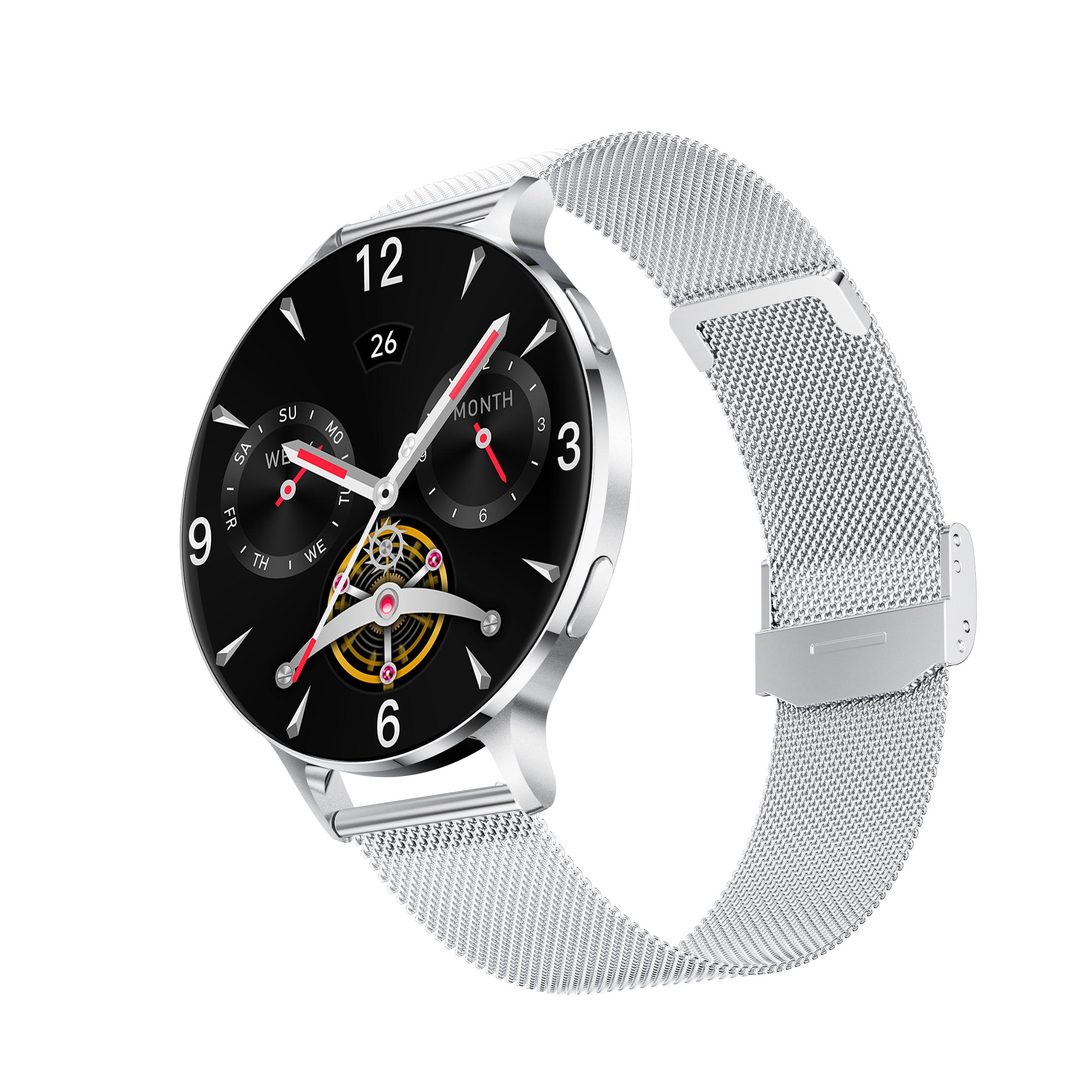 Philippe Palmer Smart Watch LP78 AMOLED Ultra Thin Silver - 5