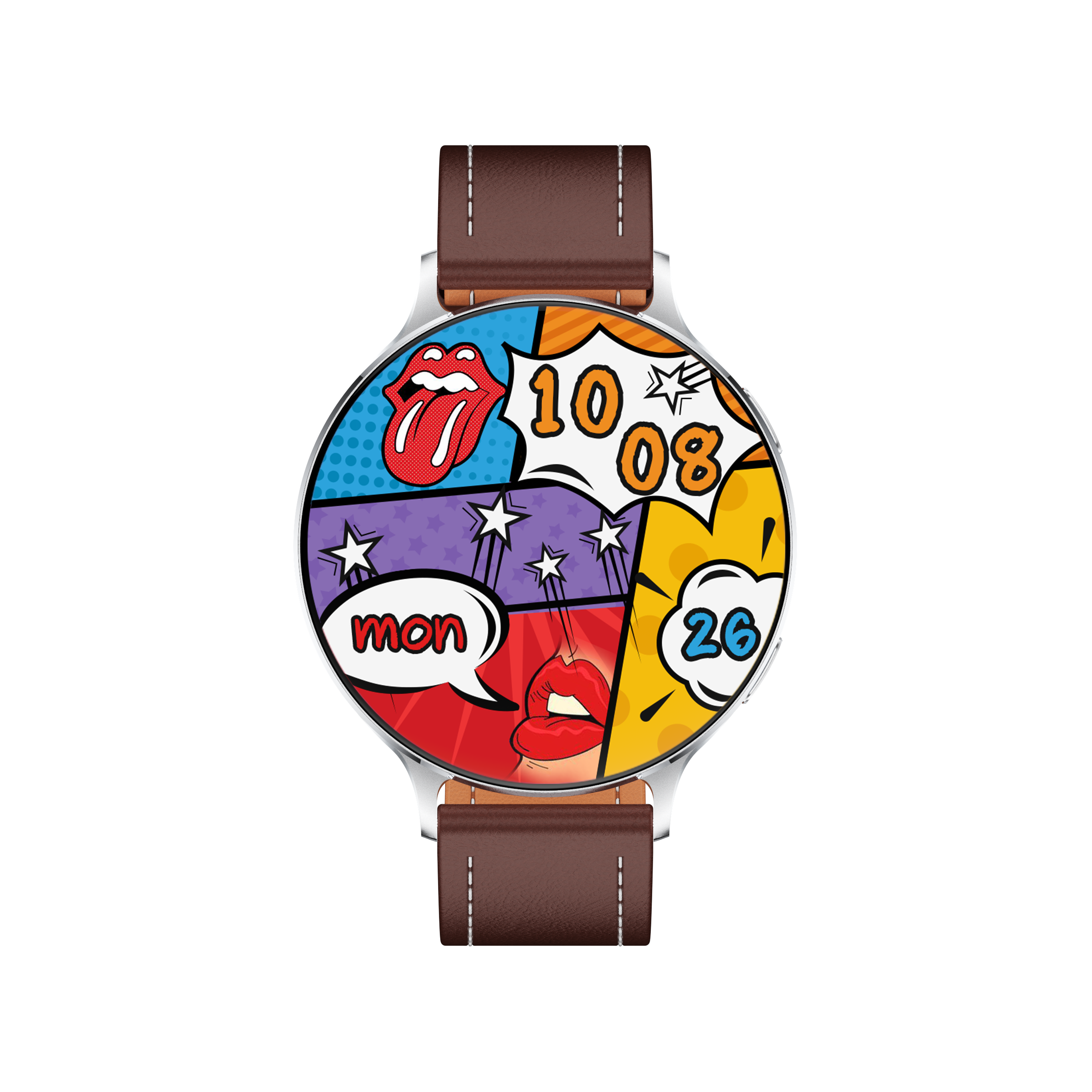 Philippe Palmer Smart Watch LP78 AMOLED Ultra Thin Silver - 19