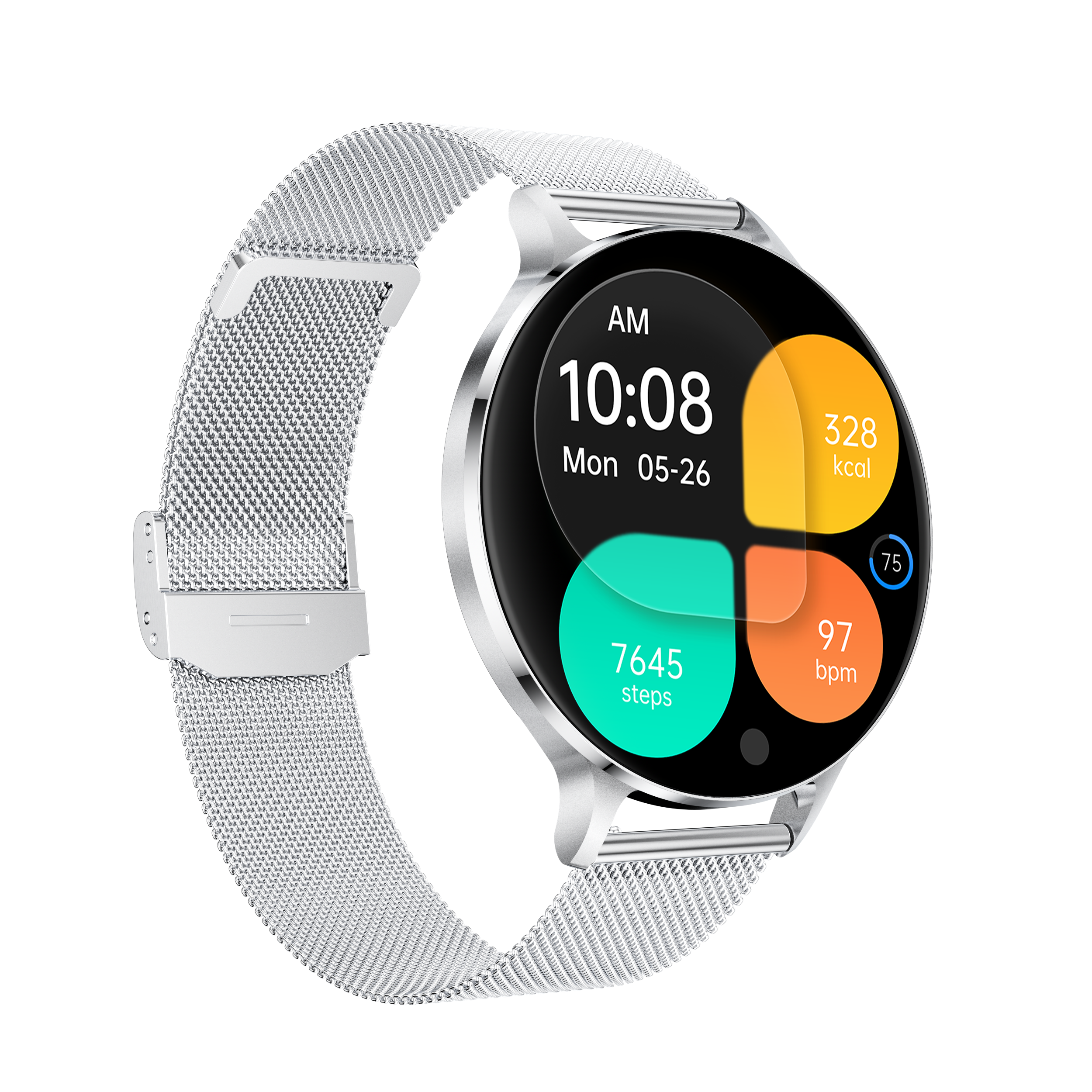 Philippe Palmer Smart Watch LP78 AMOLED Ultra Thin Silver - 8