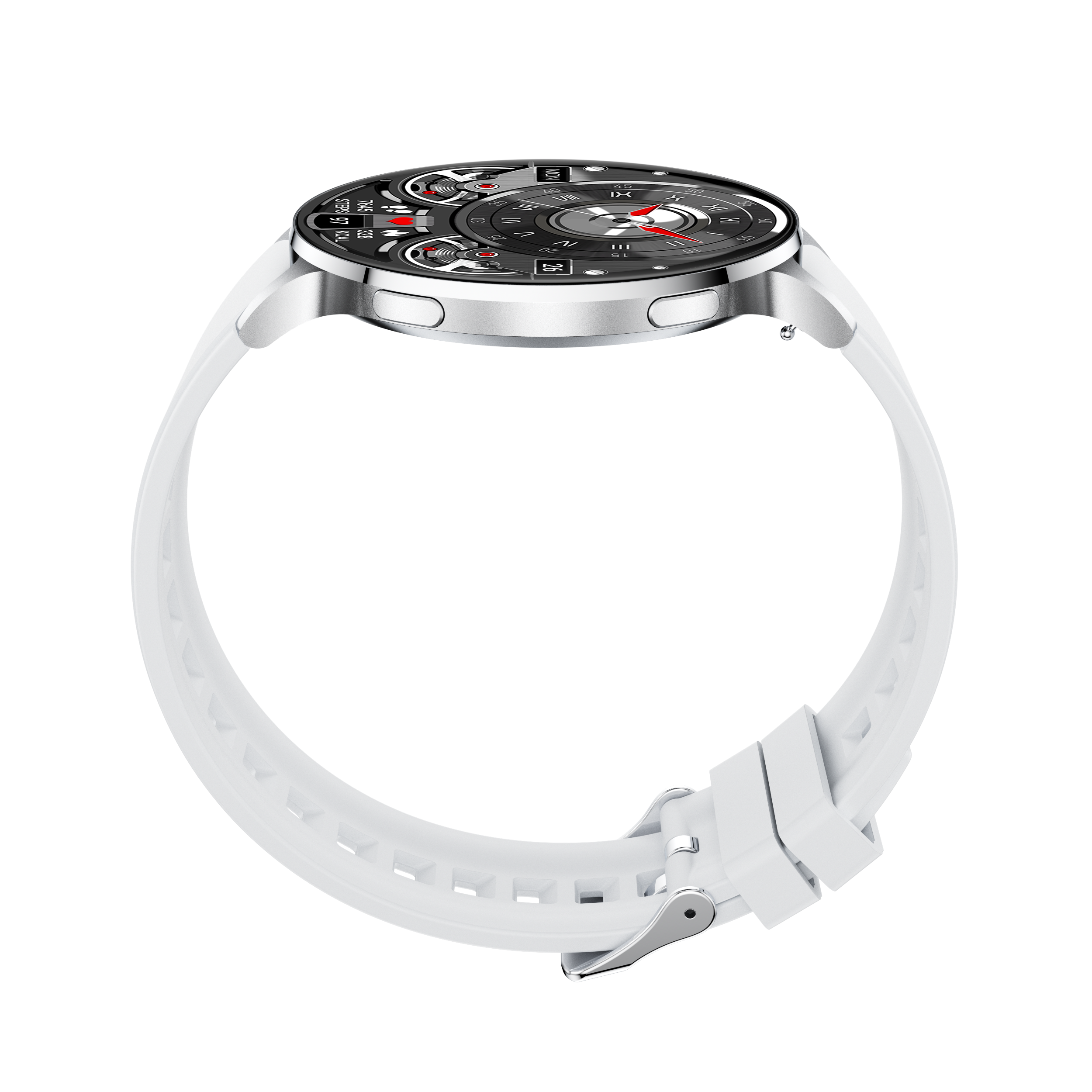 Philippe Palmer Smart Watch LP78 AMOLED Ultra Thin Silver - 24