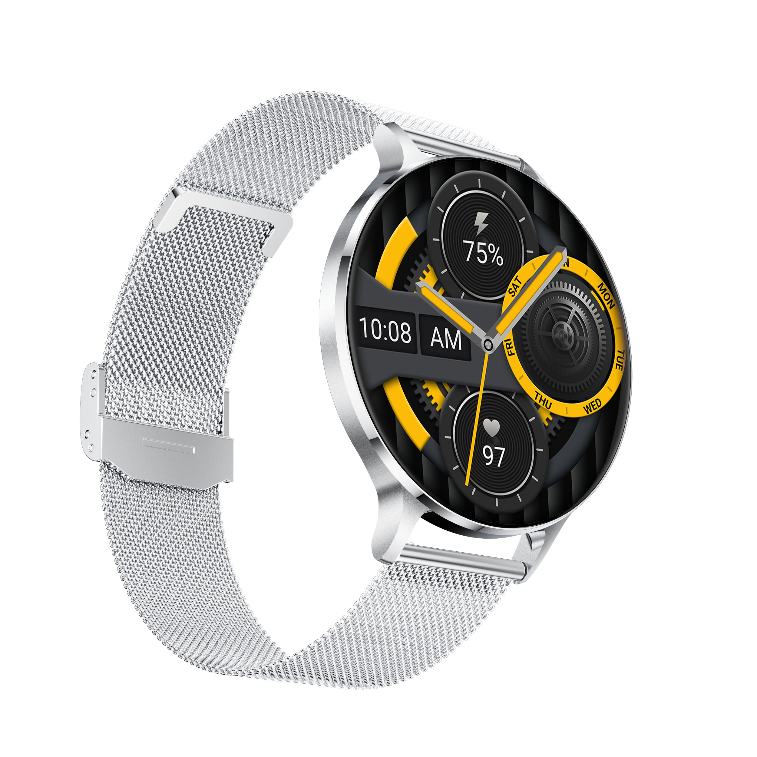 Philippe Palmer Smart Watch LP78 AMOLED Ultra Thin Silver - 14