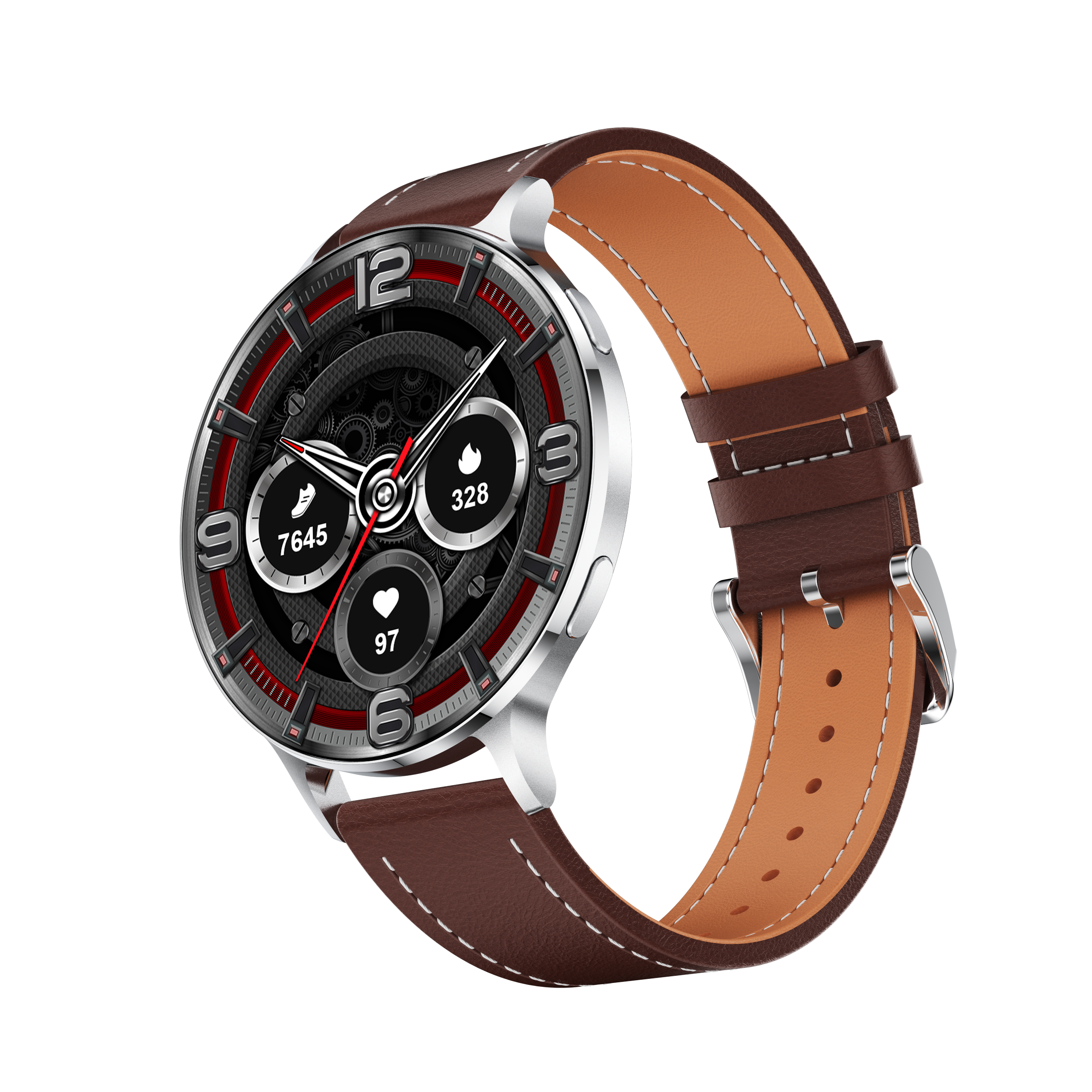Philippe Palmer Smart Watch LP78 AMOLED Ultra Thin Silver - 4