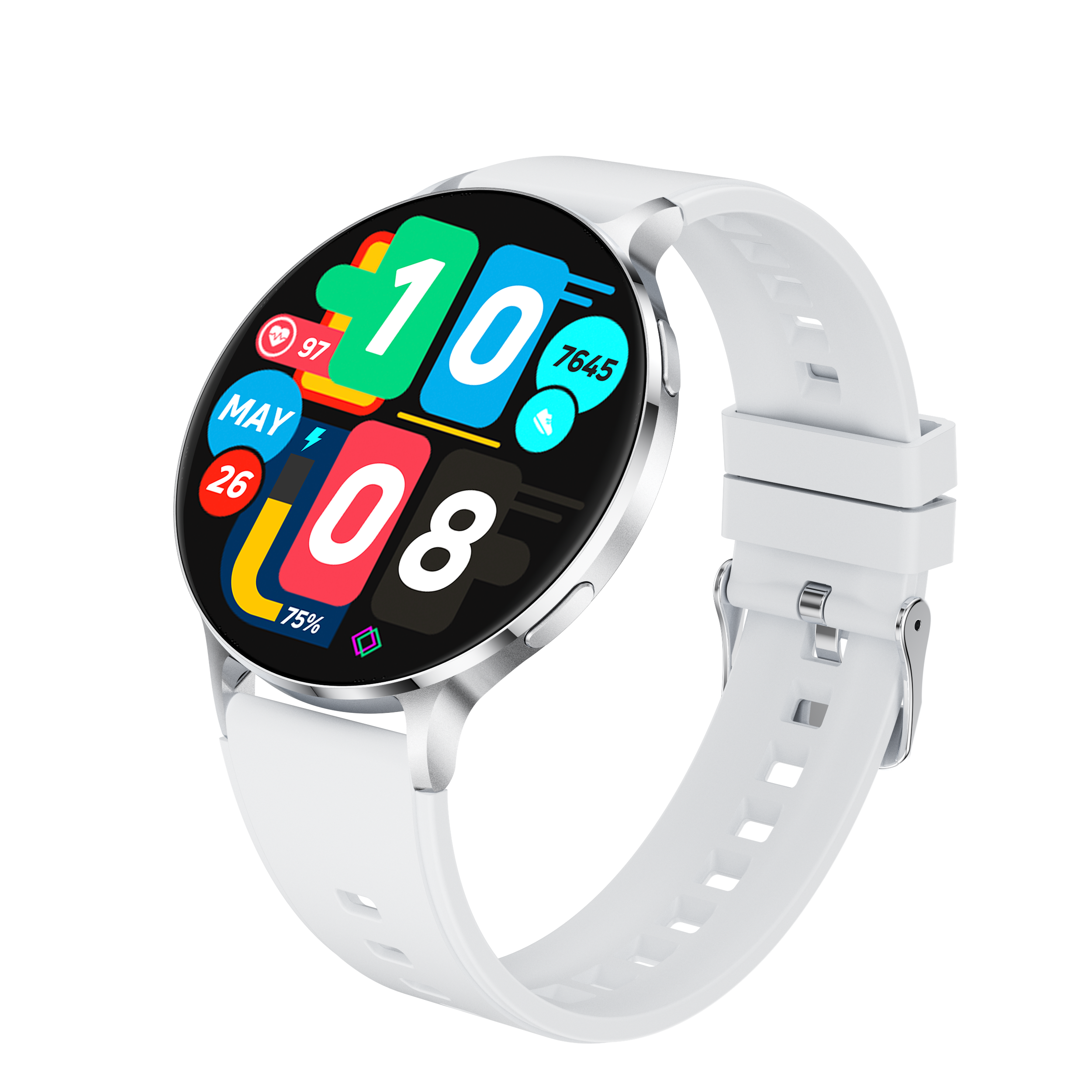 Philippe Palmer Smart Watch LP78 AMOLED Ultra Thin Silver - 2