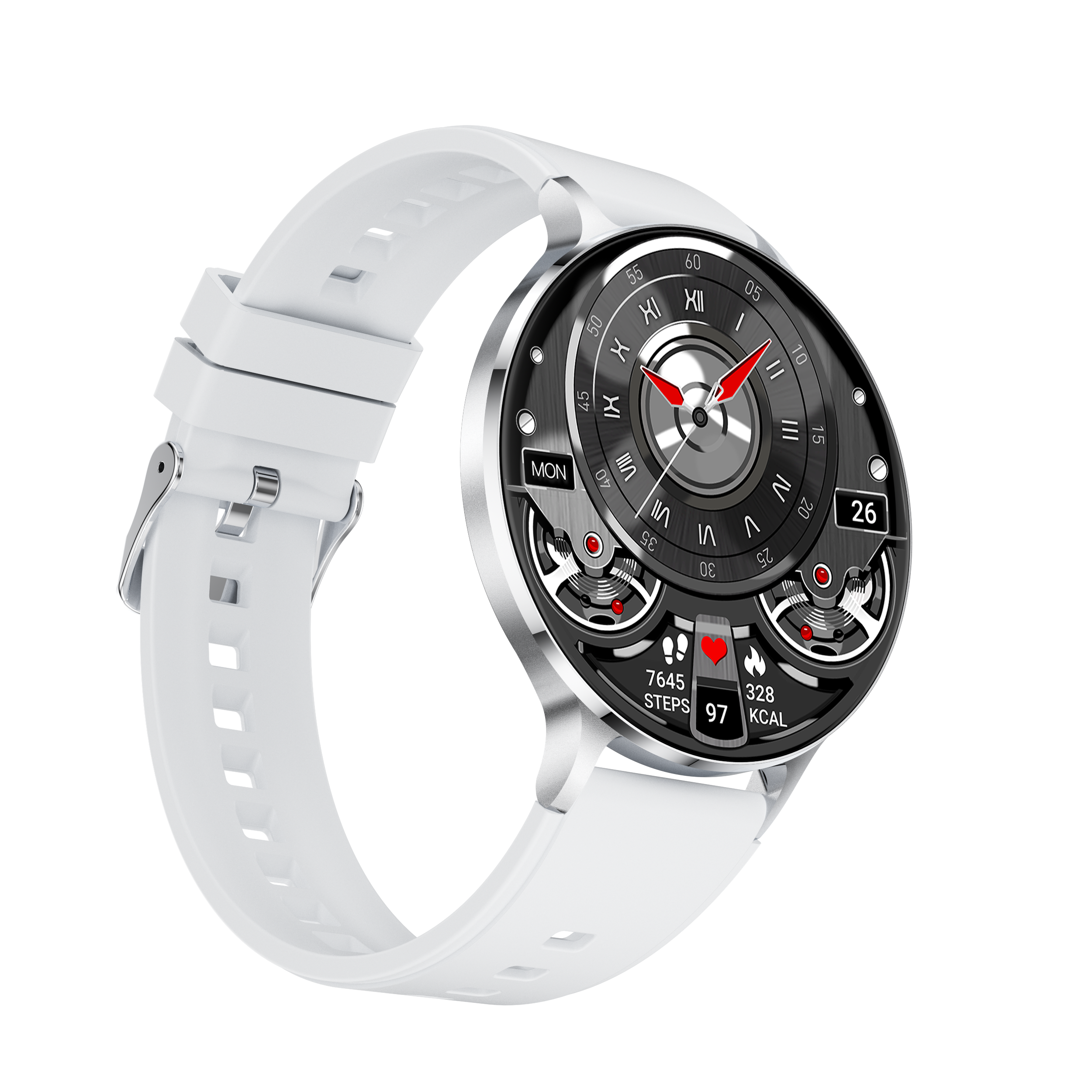 Philippe Palmer Smart Watch LP78 AMOLED Ultra Thin Silver - 15