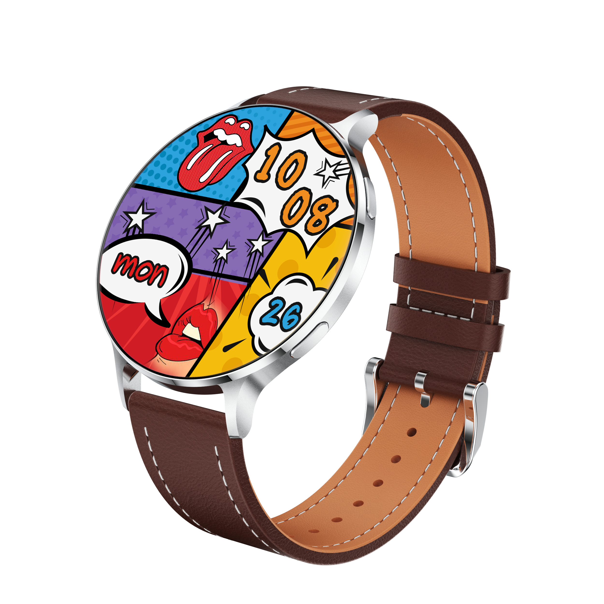 Philippe Palmer Smart Watch LP78 AMOLED Ultra Thin Silver - 3