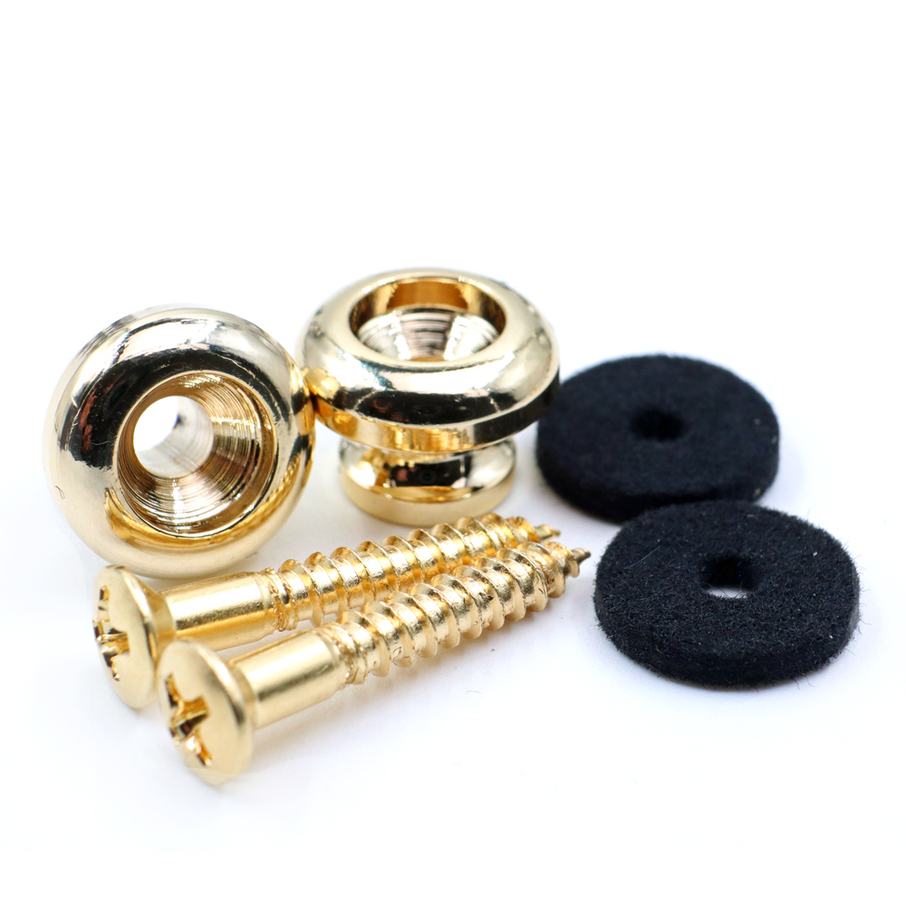 Strap Button Set "Mushroom" (Gold)