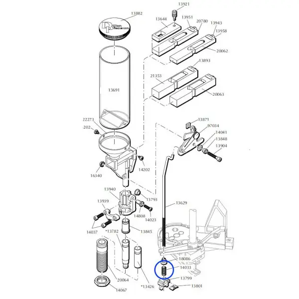 Eemann Tech Springs Kit for Dillon XL650 5