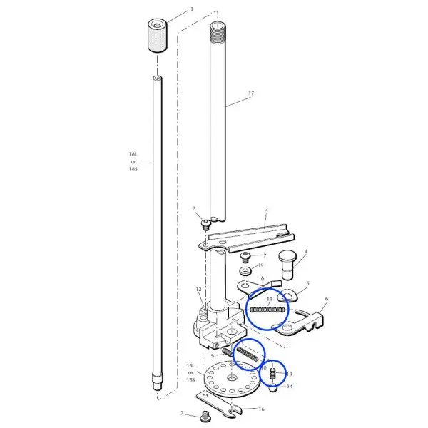 Eemann Tech Springs Kit for Dillon XL650 3