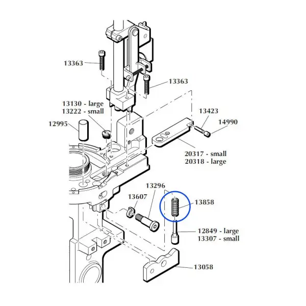 Eemann Tech Springs Kit for Dillon RL1050 4