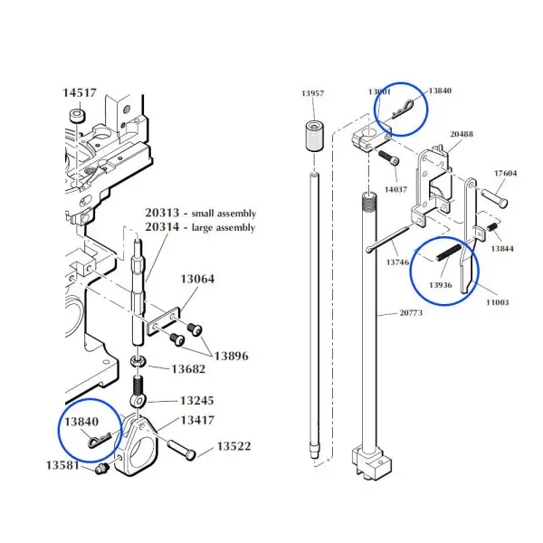 Eemann Tech Springs Kit for Dillon RL1050 3