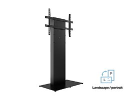 M Pro Series - Kiosk 65"-86" Black 