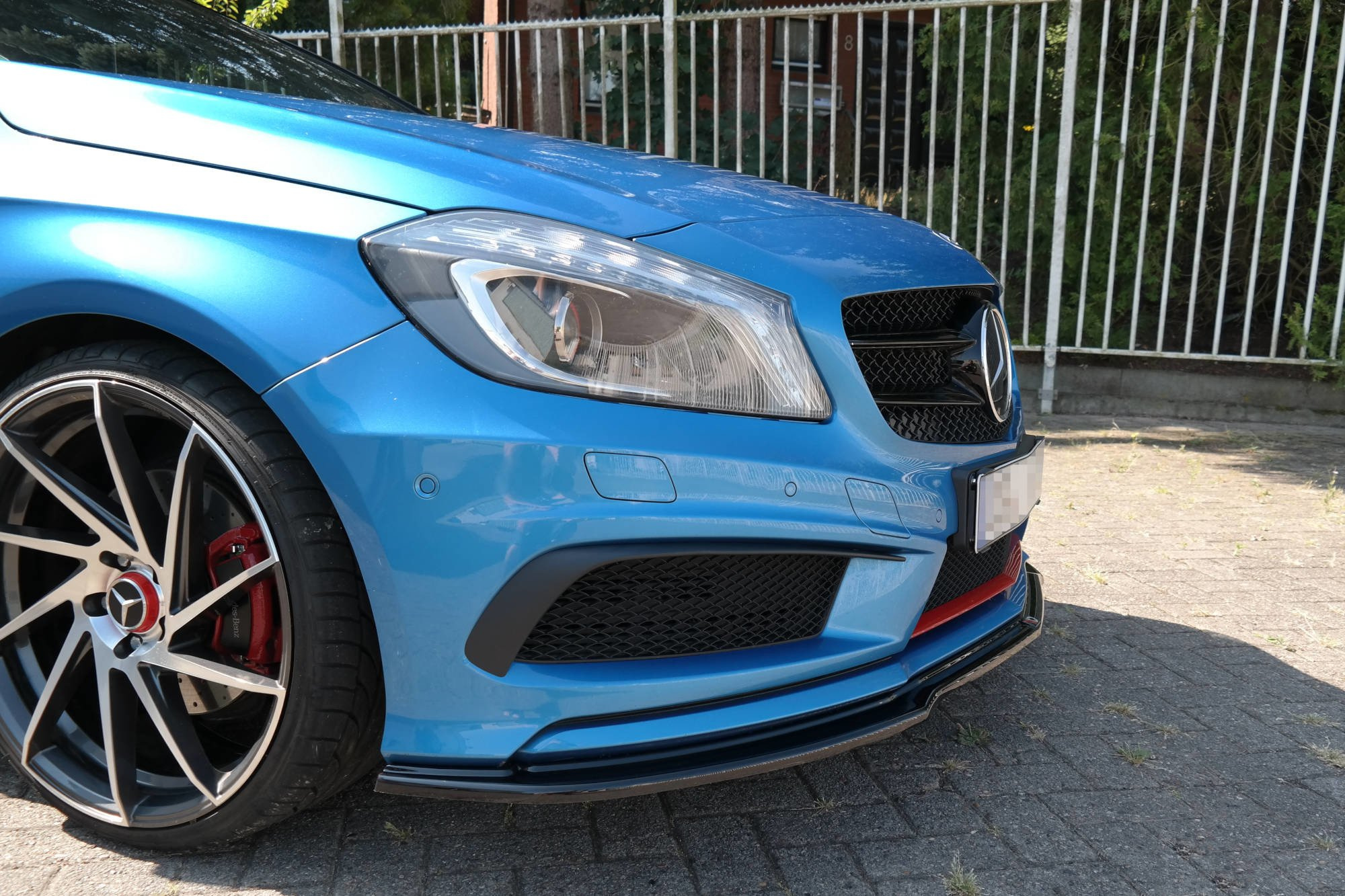 Maxton Design - FRONT SPLITTER MERCEDES-BENZ W176 AMG-LINE PREFACE - 2