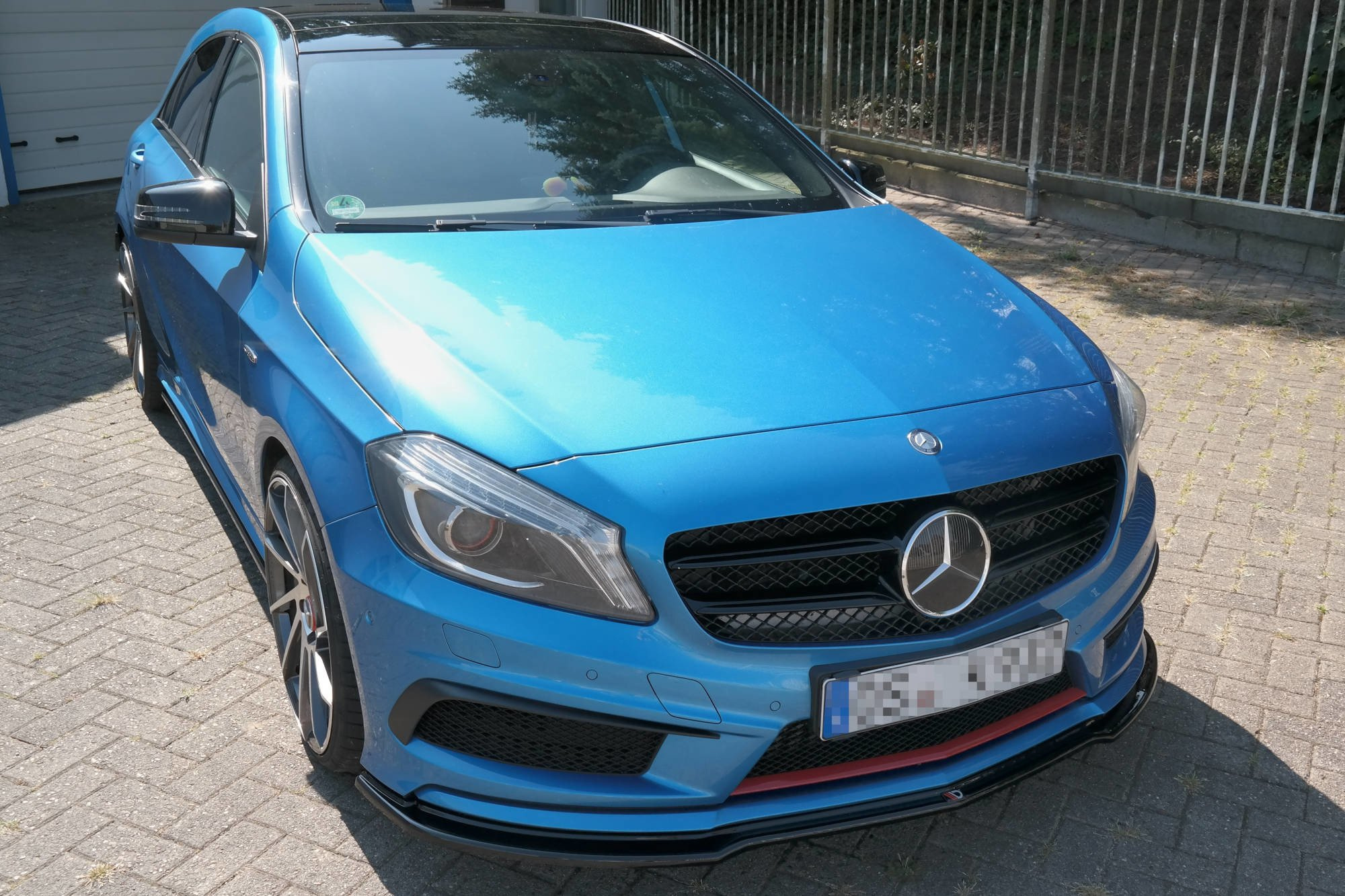 Maxton Design - FRONT SPLITTER MERCEDES-BENZ W176 AMG-LINE PREFACE - 5