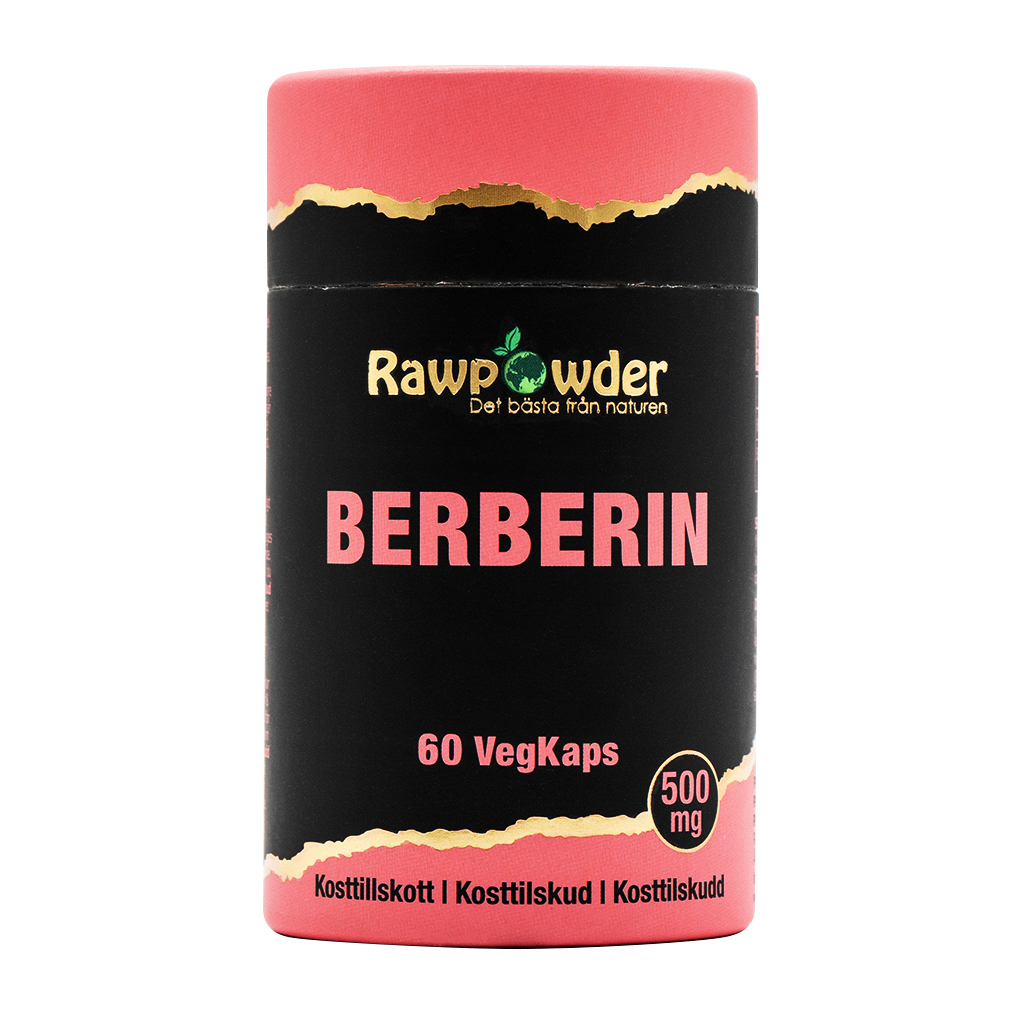 Berberin 500mg 60 VegKaps - Rawpowder
