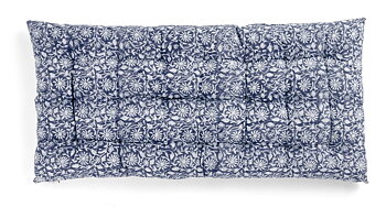 Chamois Margerita Cushion - Navy Blue - 50x100cm