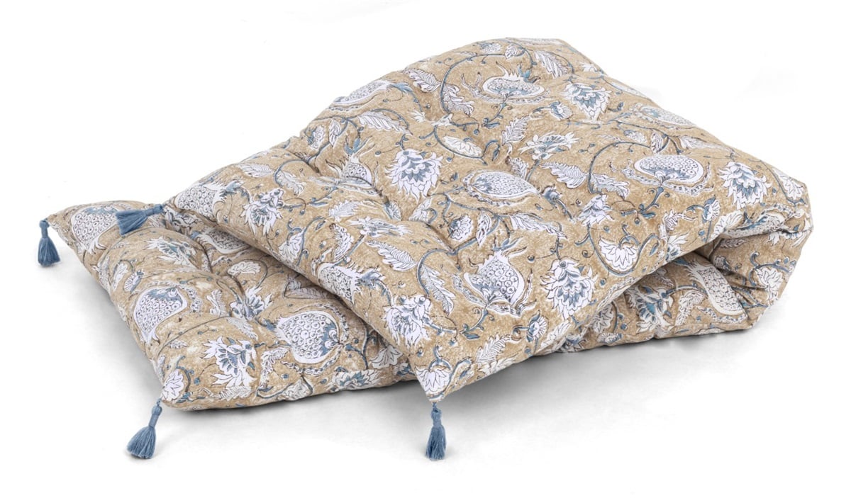 Chamois Sittdyna Pomegranate Blue 50x150cm