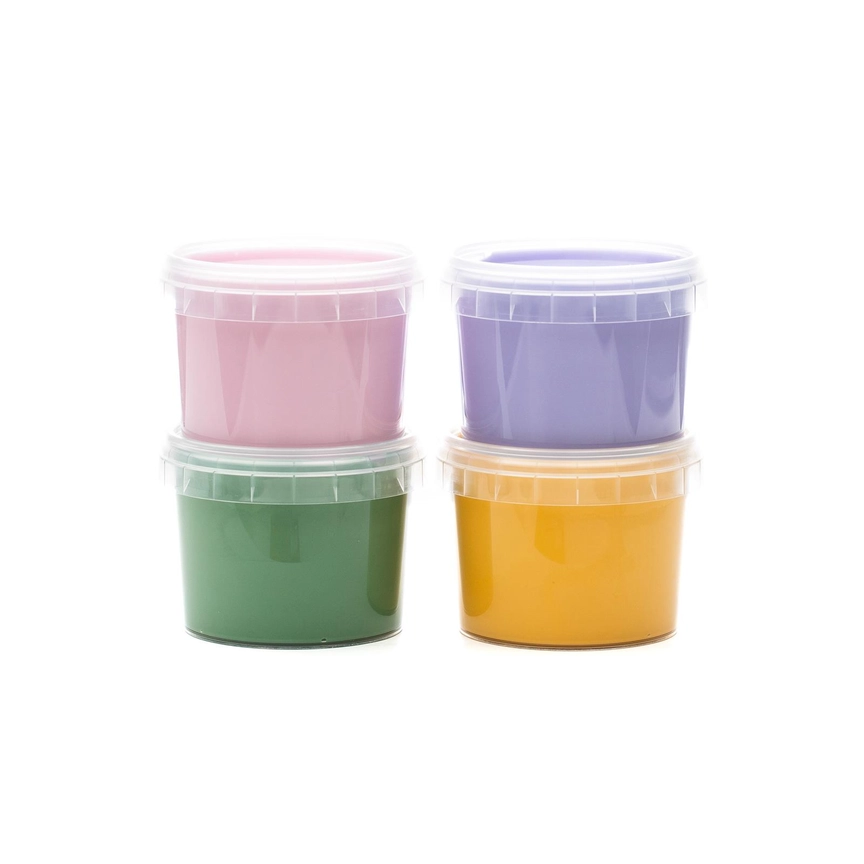 Ekologisk fingerfärg - Organic Vegan Finger Paint Set med 4 färger - “Luka” från NeoGrün - 4