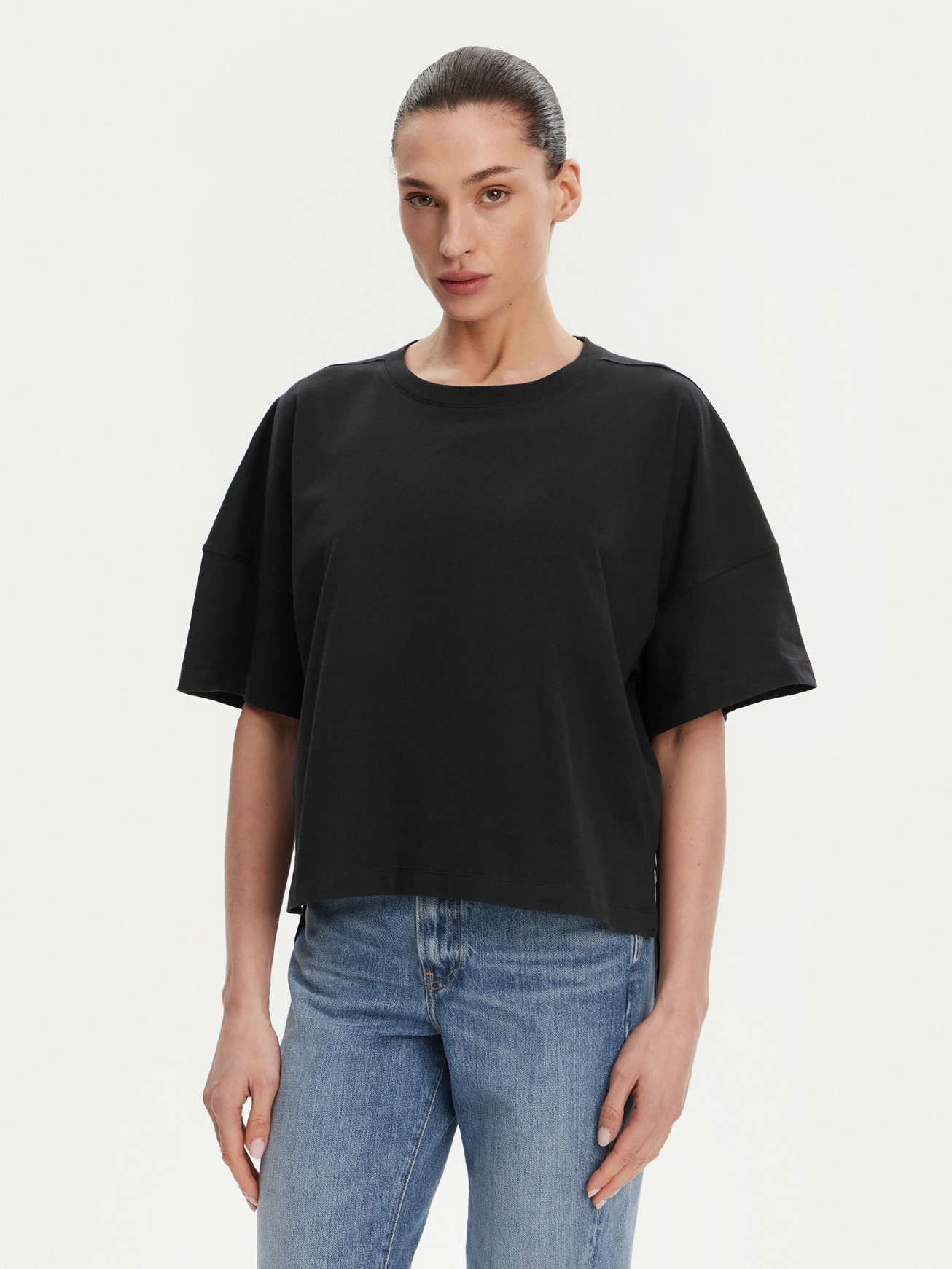 Tally Org Jersey Tee - Utility Blue - French Connection