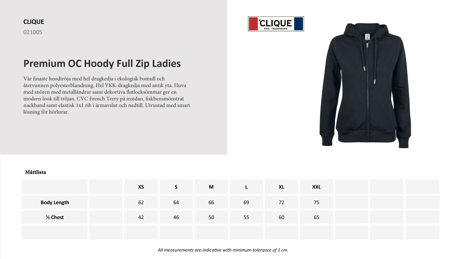 Premium OC Hoody Full Zip Women - 4