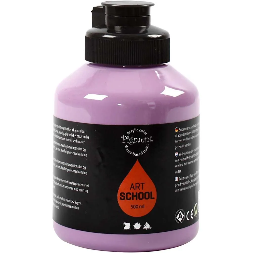 Akrylfärg  500ml/flaska - 11