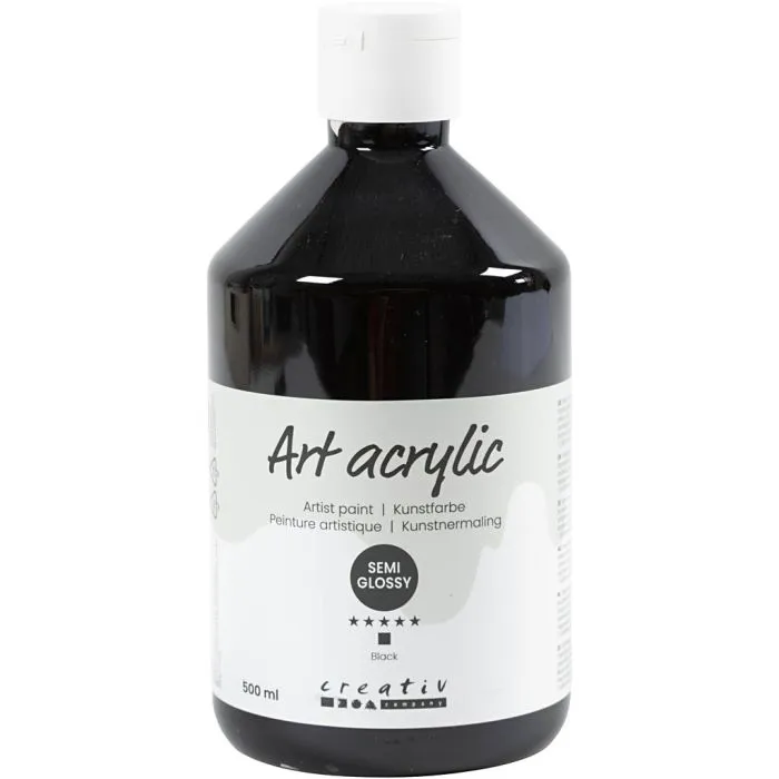 Akrylfärg  500ml/flaska - 23