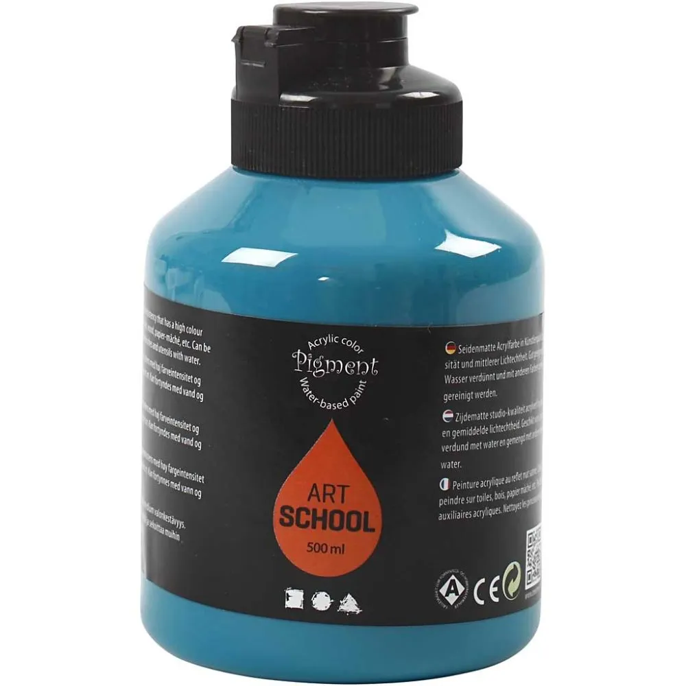 Akrylfärg  500ml/flaska - 14