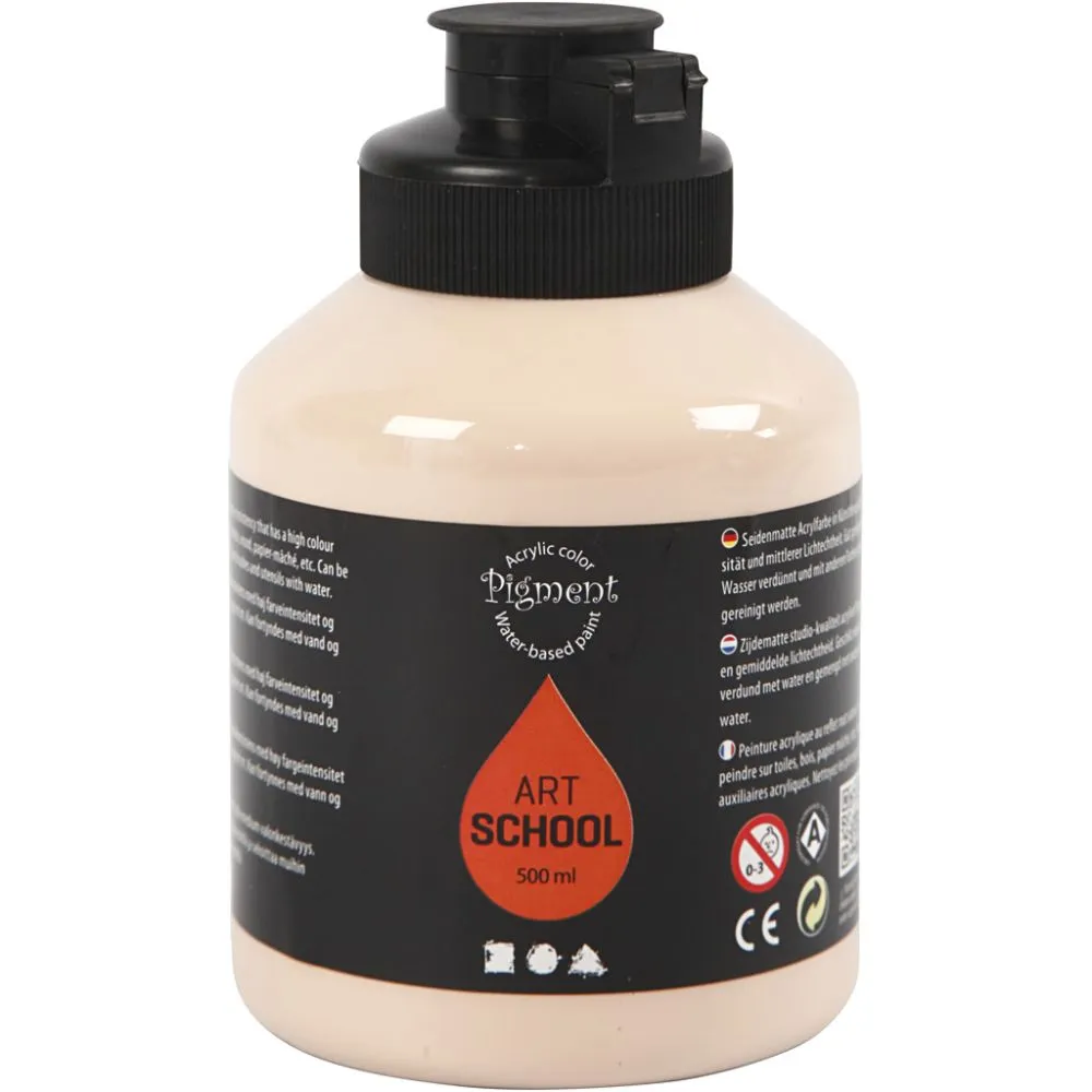 Akrylfärg  500ml/flaska - 9