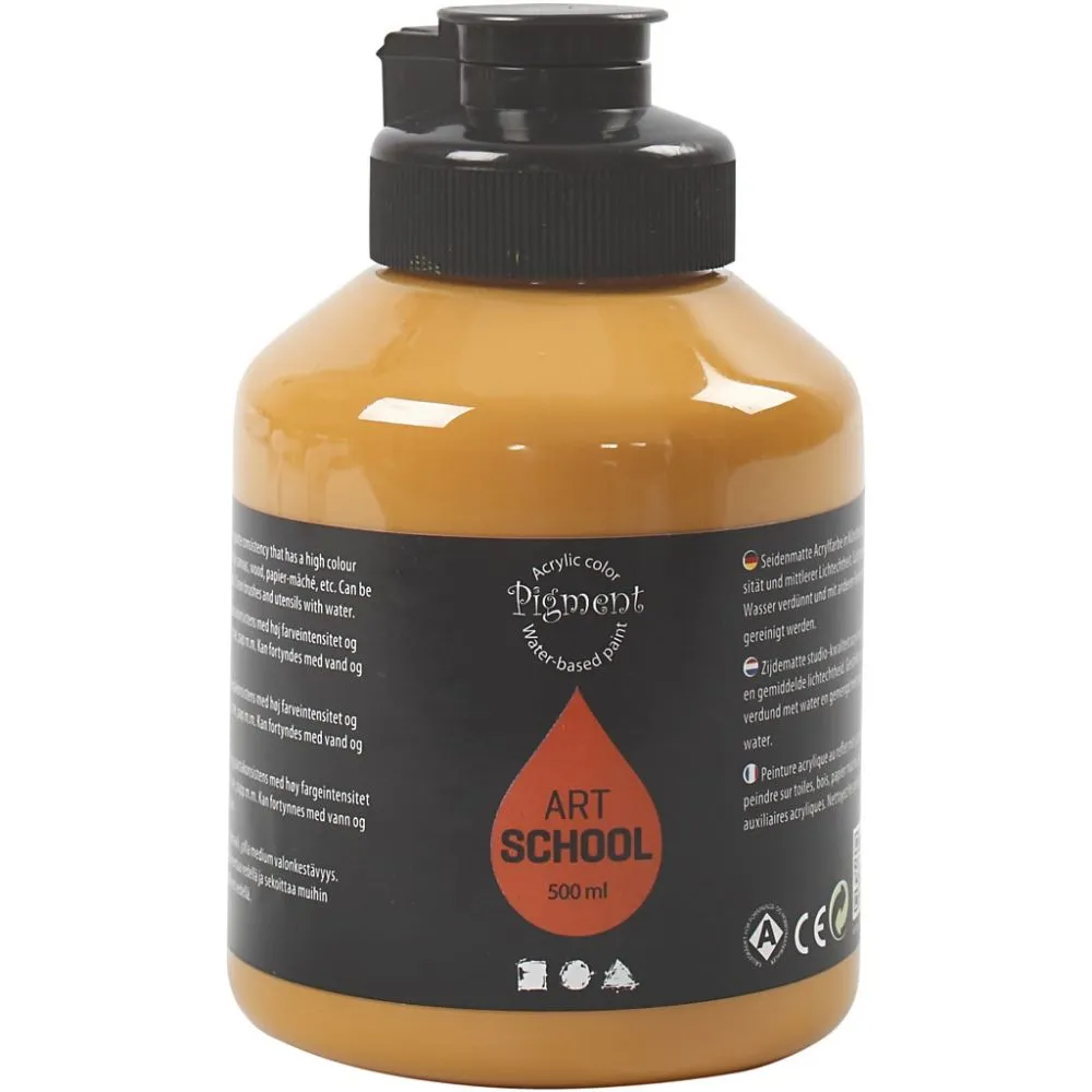 Akrylfärg  500ml/flaska - 19