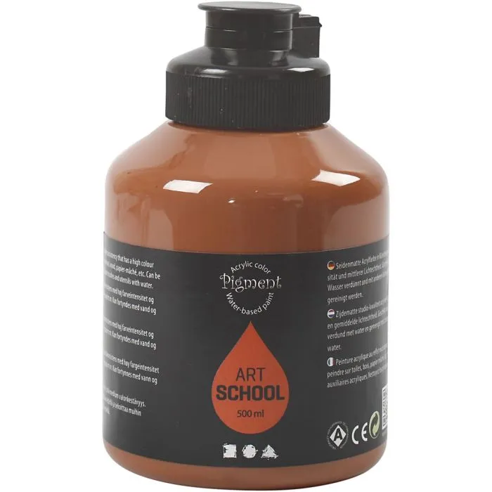 Akrylfärg  500ml/flaska - 17