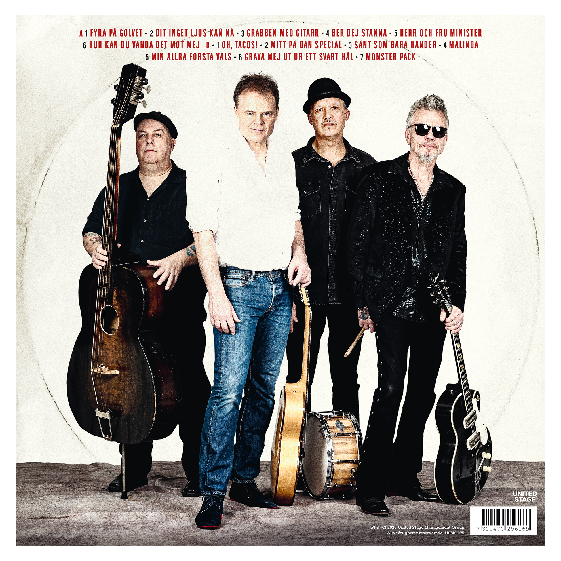 NISSE HELLBERG - FYRA PÅ GOLVET (VINYL LP) - 2