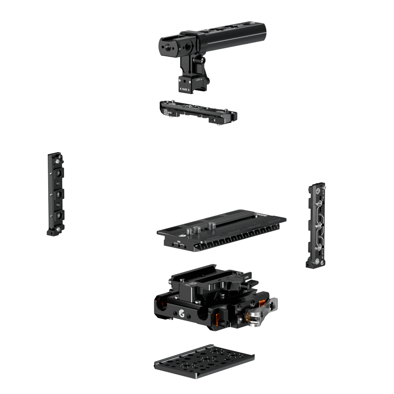 Bright Tangerine LeftField 3 Advanced Kit for RED KOMODO/KOMODO-X (DJI RS 4 & RS 3)