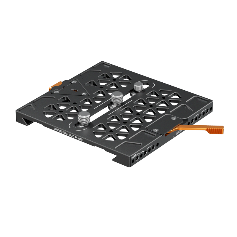 Bright Tangerine Universal BUD Plate - 6