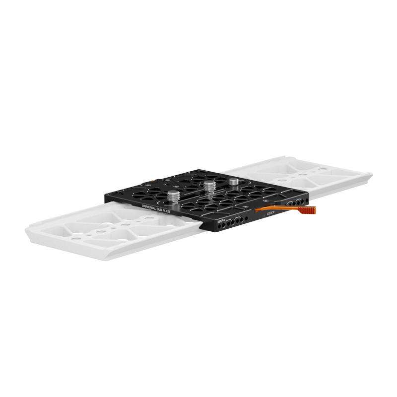 Bright Tangerine Universal BUD Plate