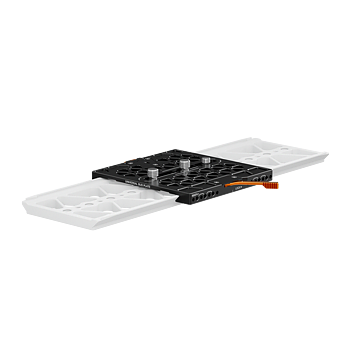 Bright Tangerine Universal BUD Plate