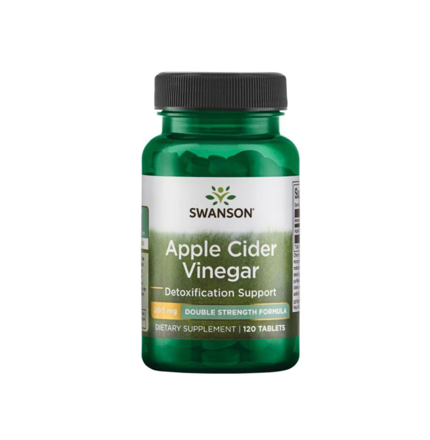 Apple Cider Vinegar 200mg 120t - Swanson