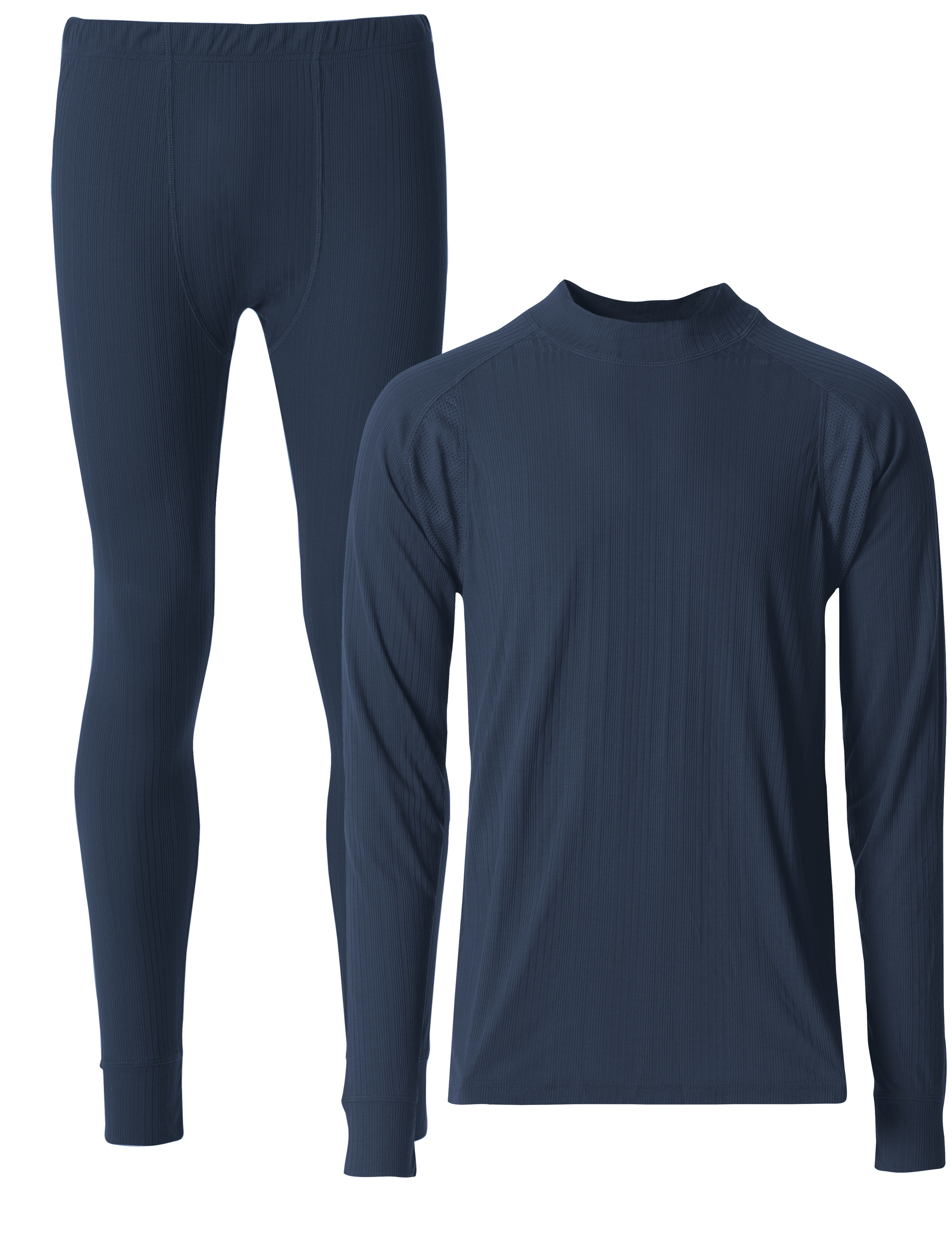 Men's bamboo/Coolmax® underwear - steel blue - 2