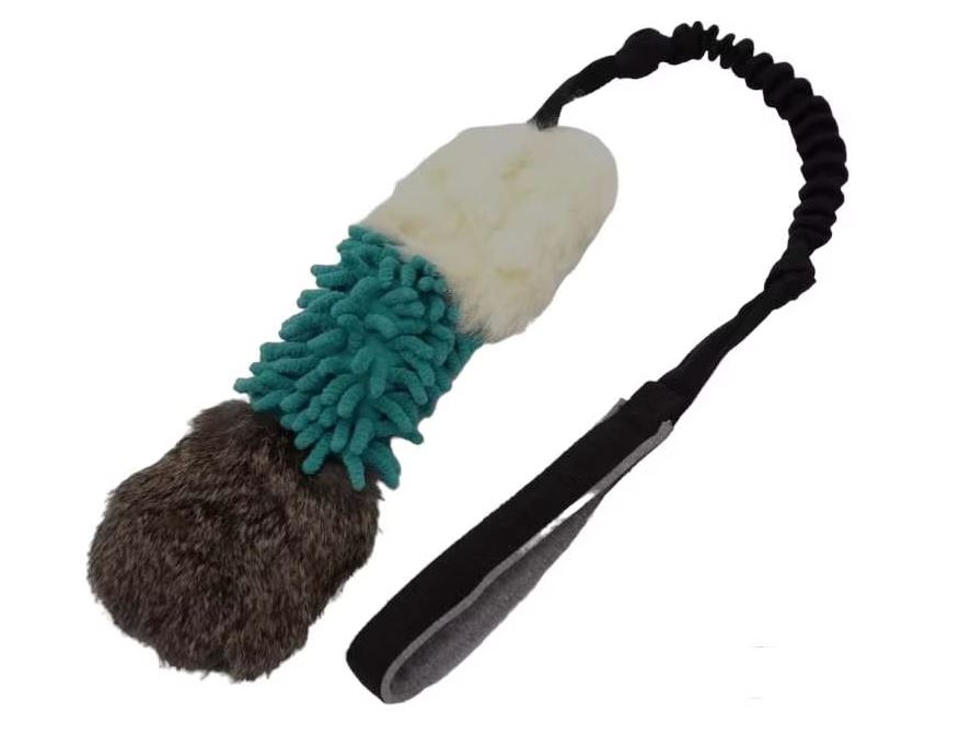 K9Design Kombidragis Med Expander Hundleksak - Grön