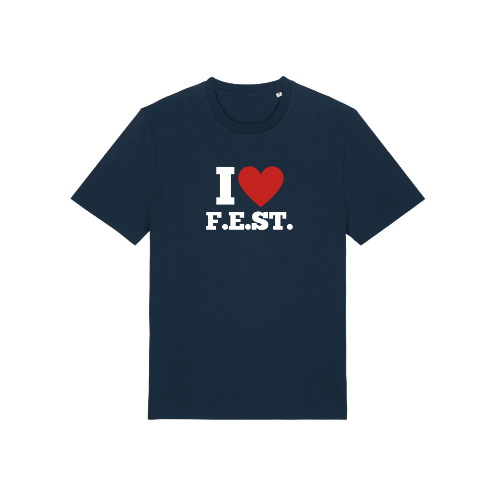 I Love FEST T-shirt Navy - 2