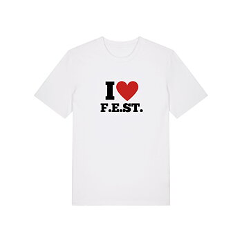 I Love FEST T-shirt White