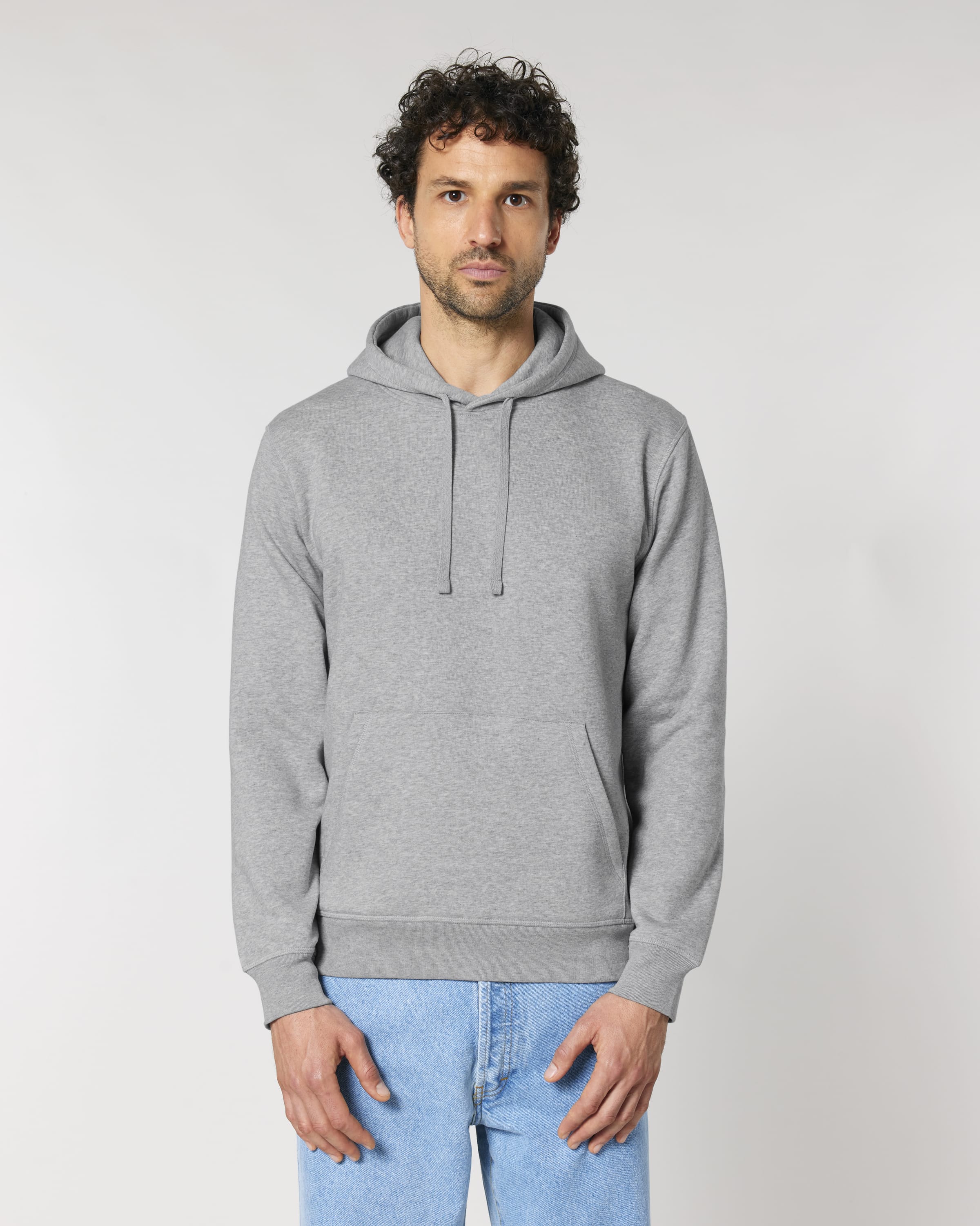 Classic Hoodie Heather Grey - 3