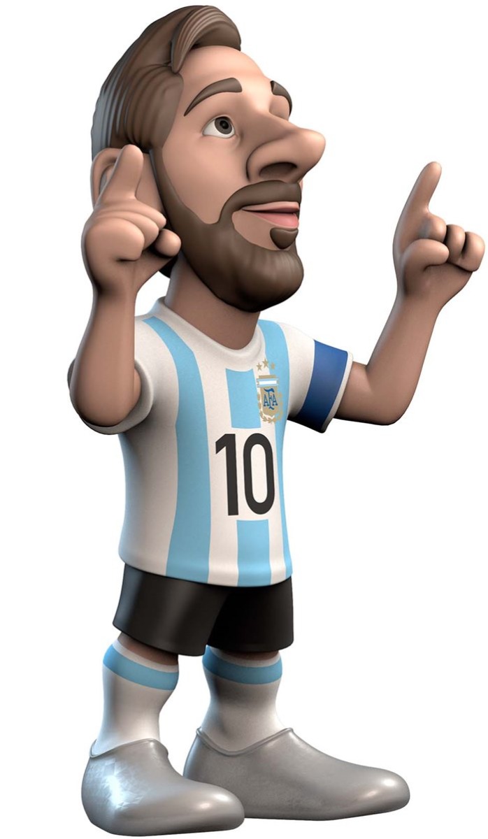 Minix Samlarfigur Fotboll, Messi Argentina - 2