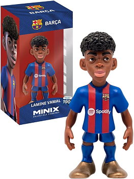 Minix Samlarfigur Fotboll  Lamine Yamal Barcelona